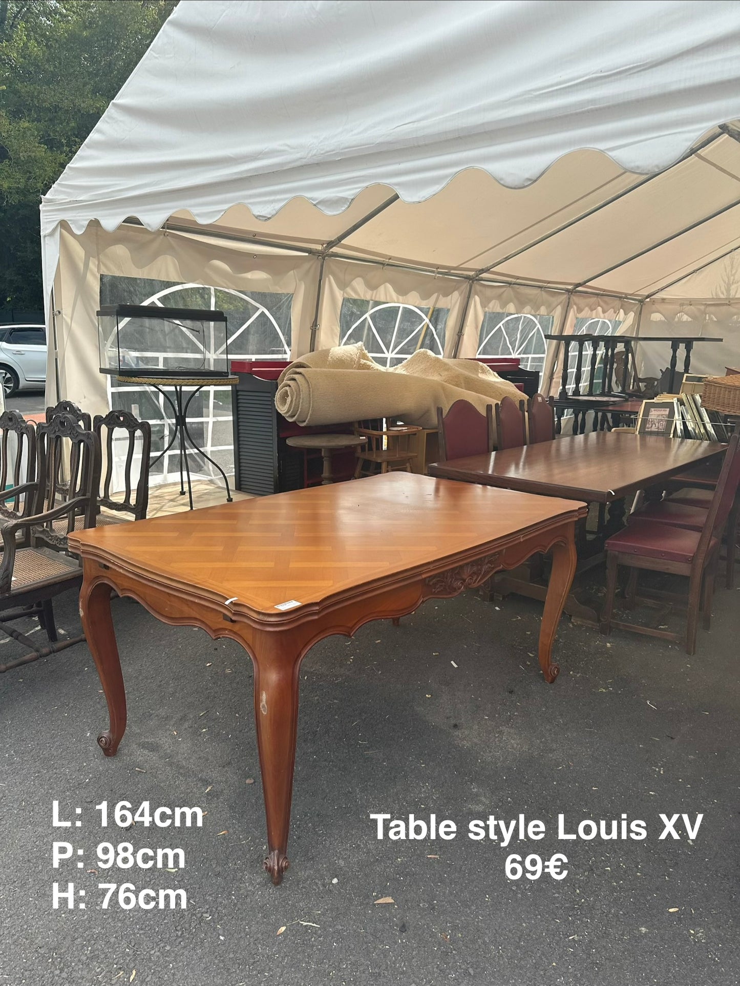 Table style Louis XV 064591
