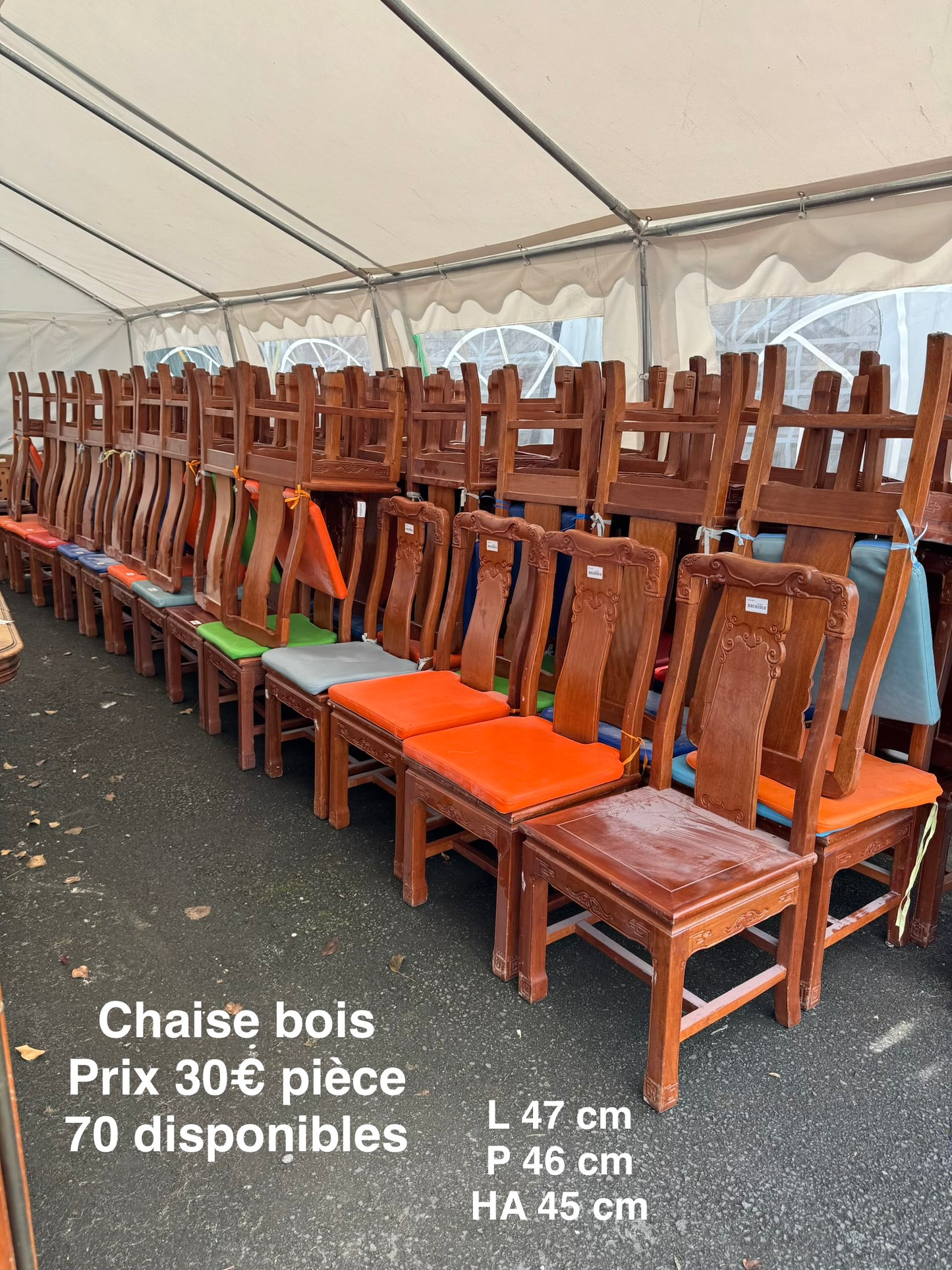 Chaise bois 060995