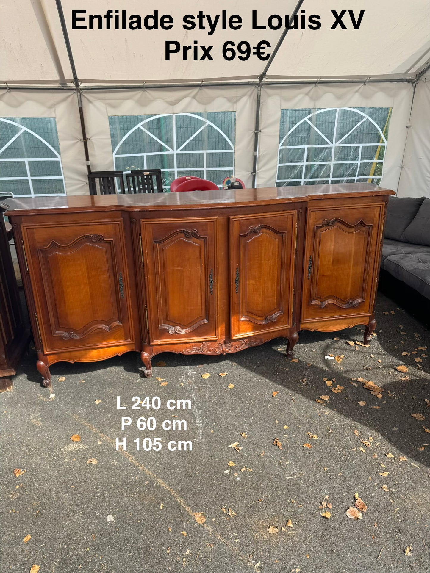 Enfilade style Louis XV 062836