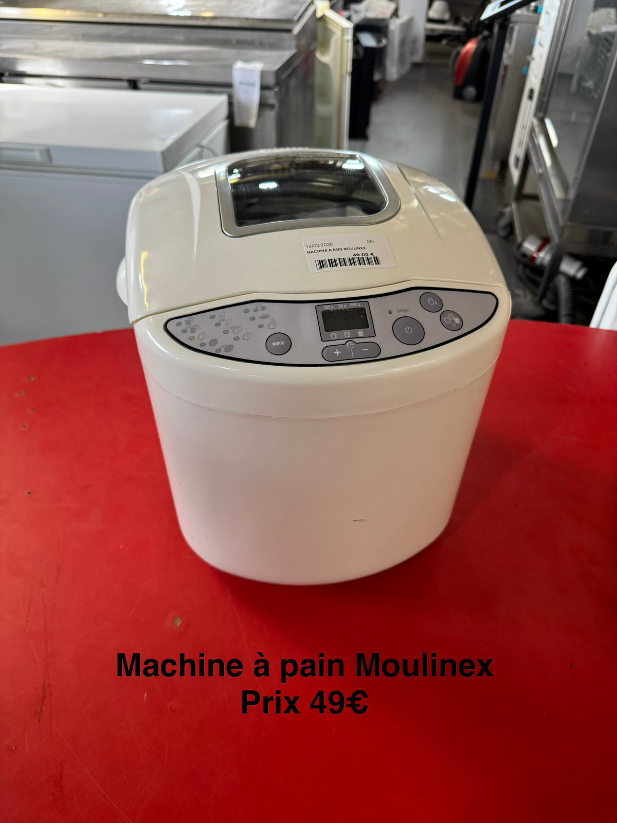 Machine à pain Moulinex 058890