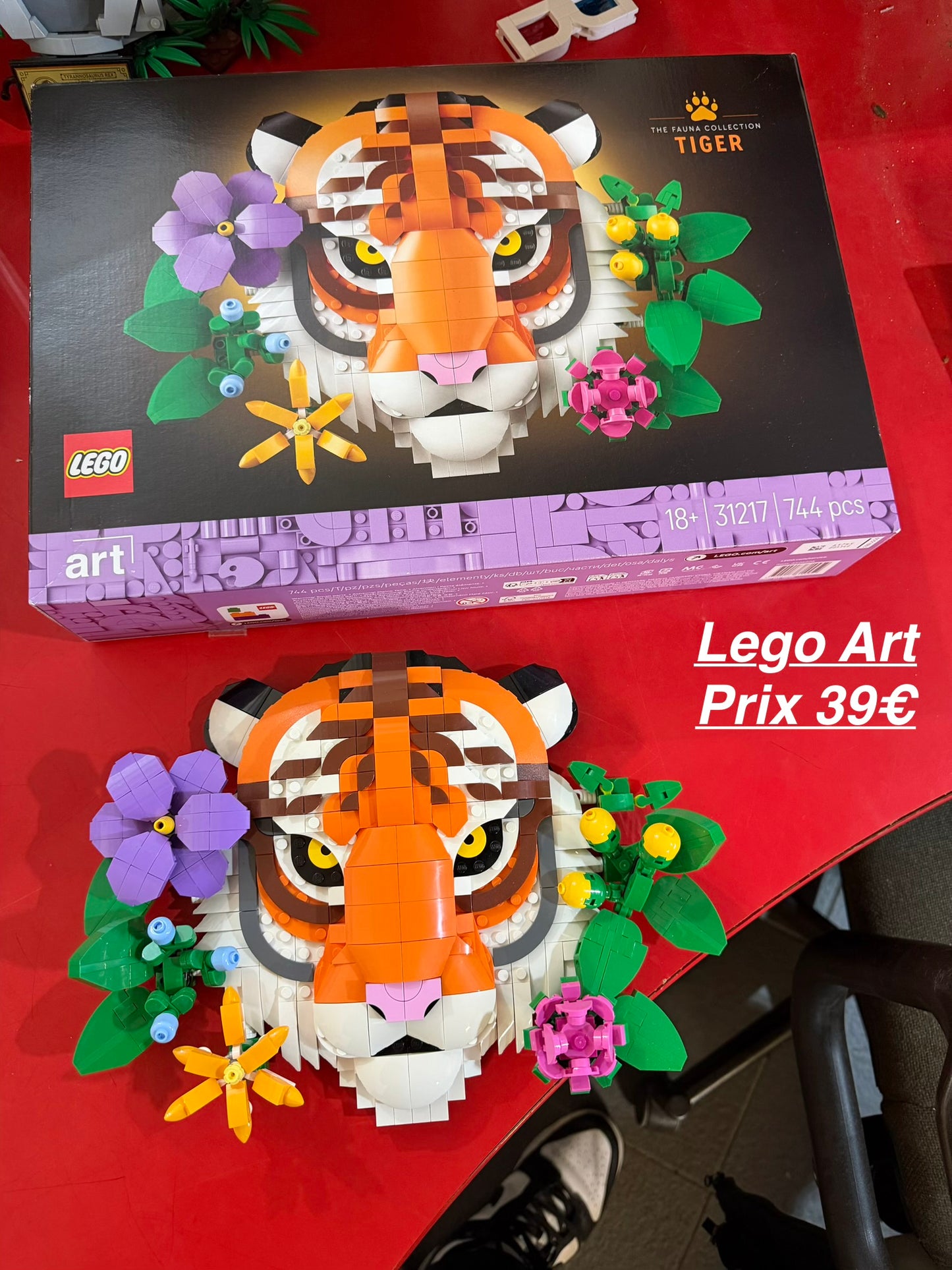 Lego art tigre 60250