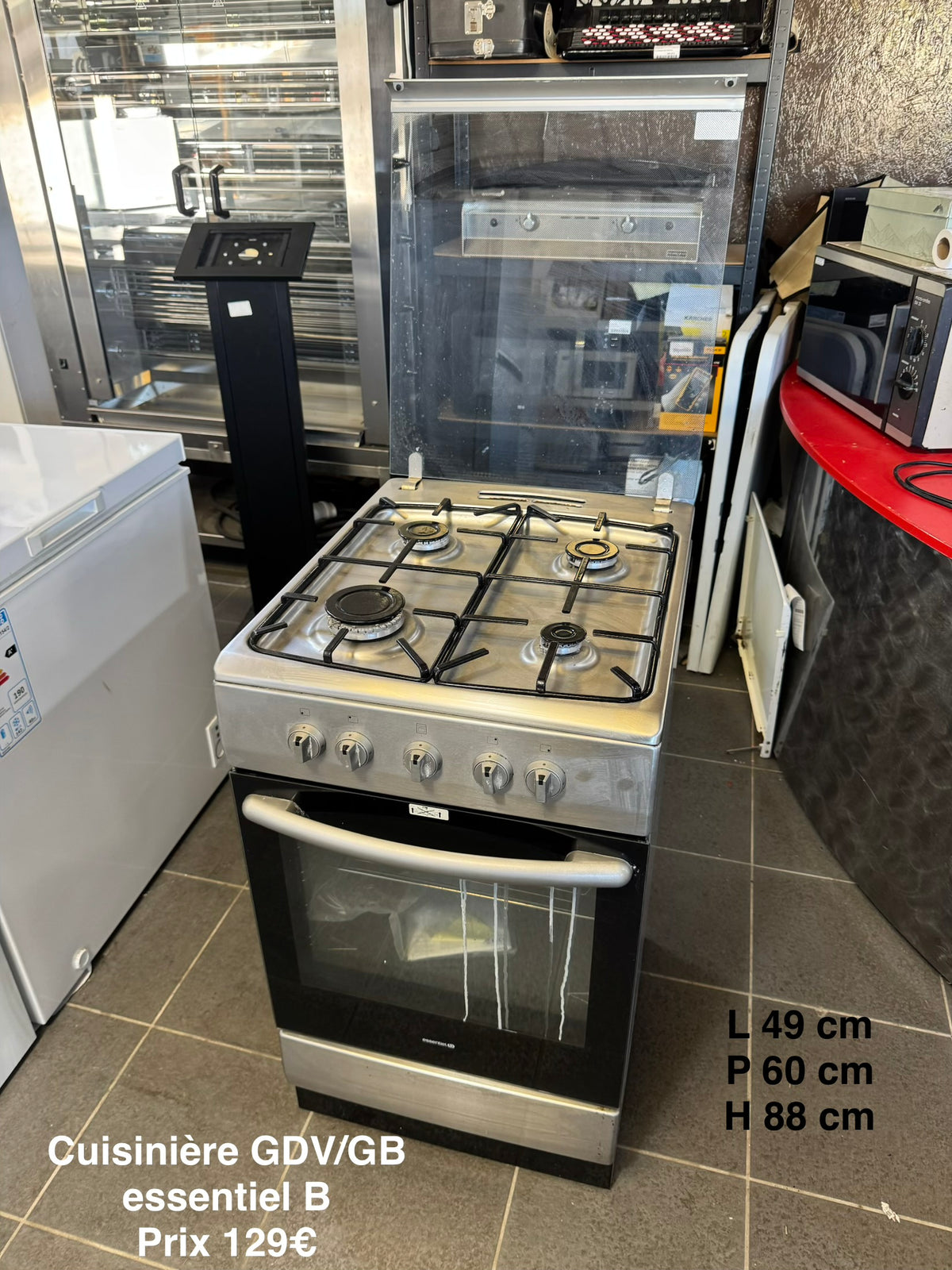 Cuisinière GDV/GB essentiel B 068689