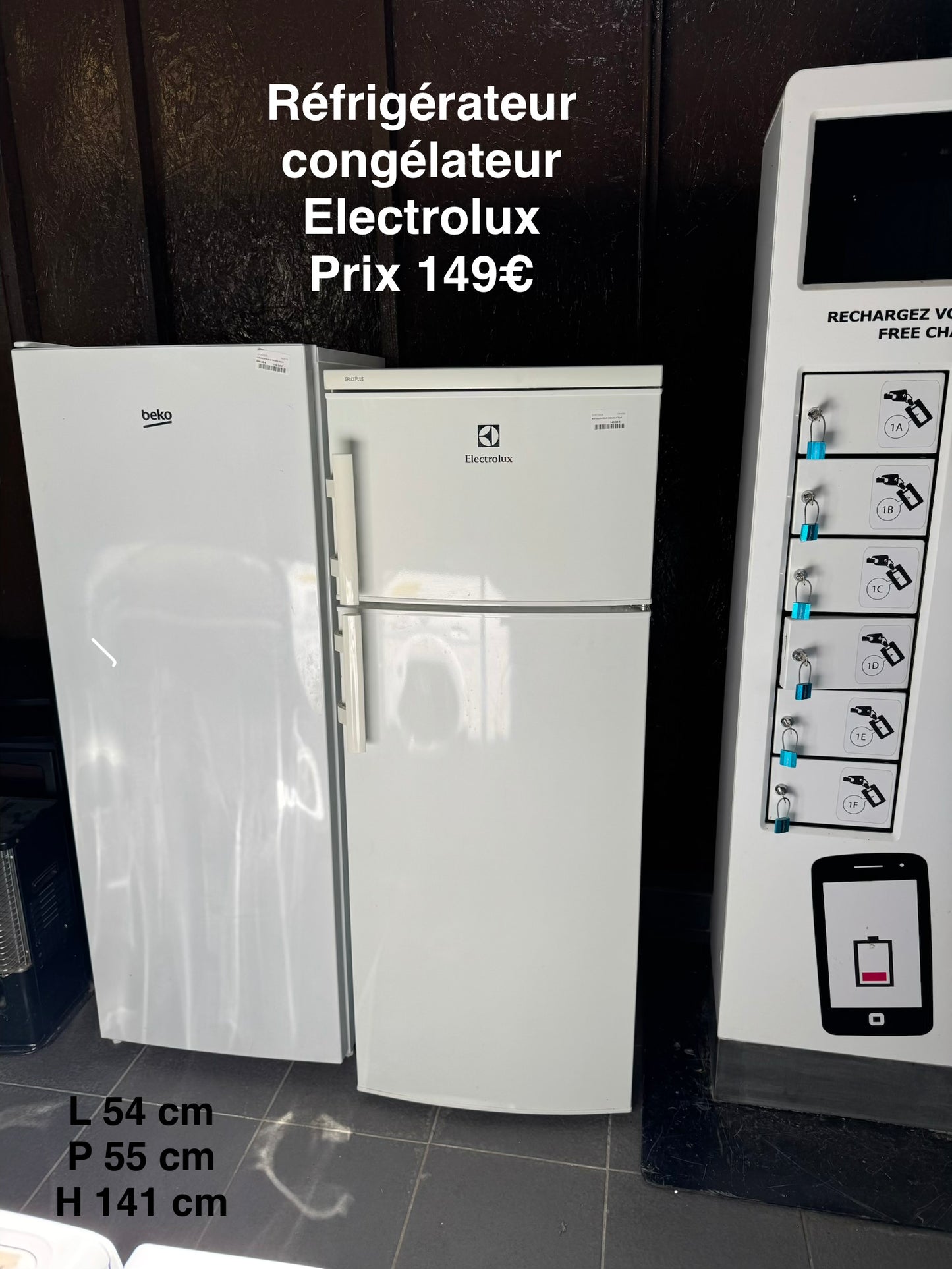 Réfrigérateur congélateur Electrolux 064089