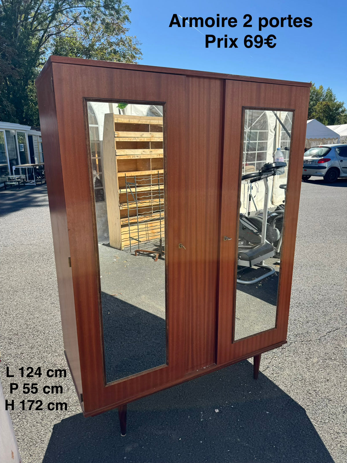 Armoire 2 portes 068596