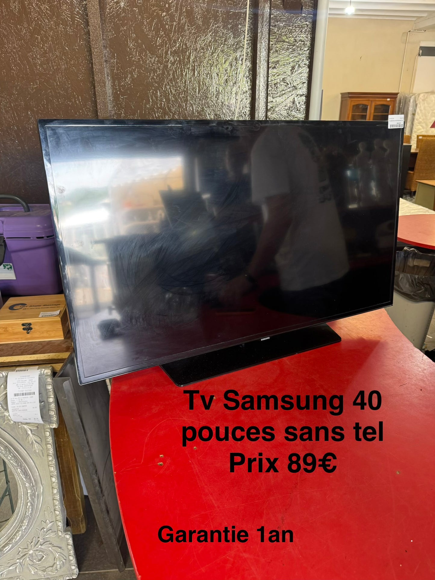 Tv Samsung 40 pouces sans tel 062978