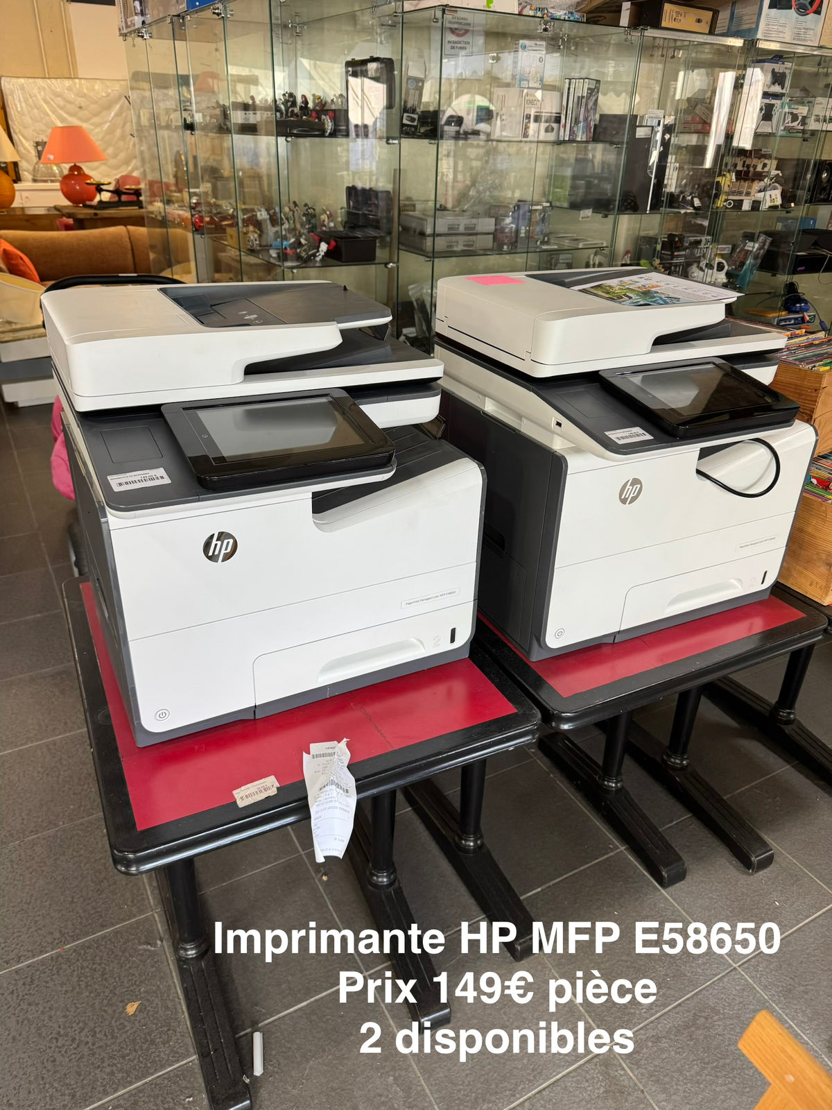 Imprimante HP MFP E58650