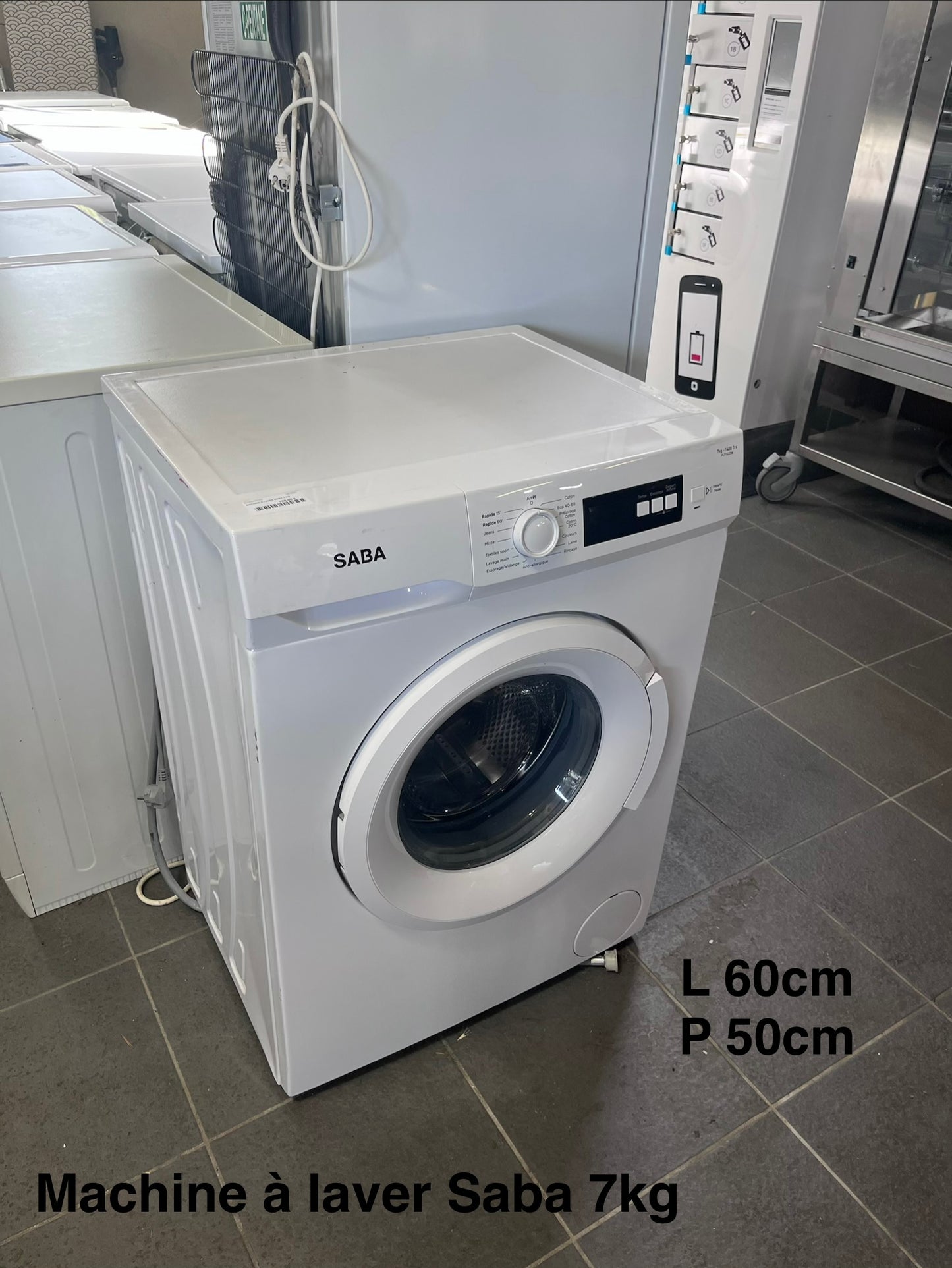 Machine à laver Saba 7kg 063697