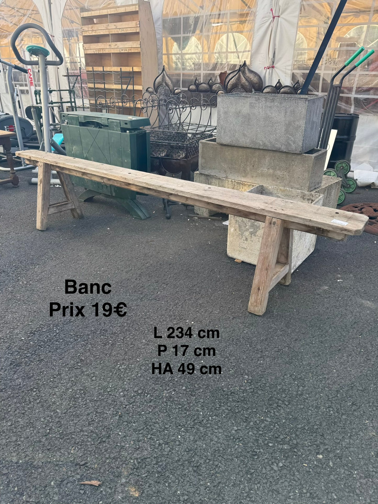 Banc bois 067903