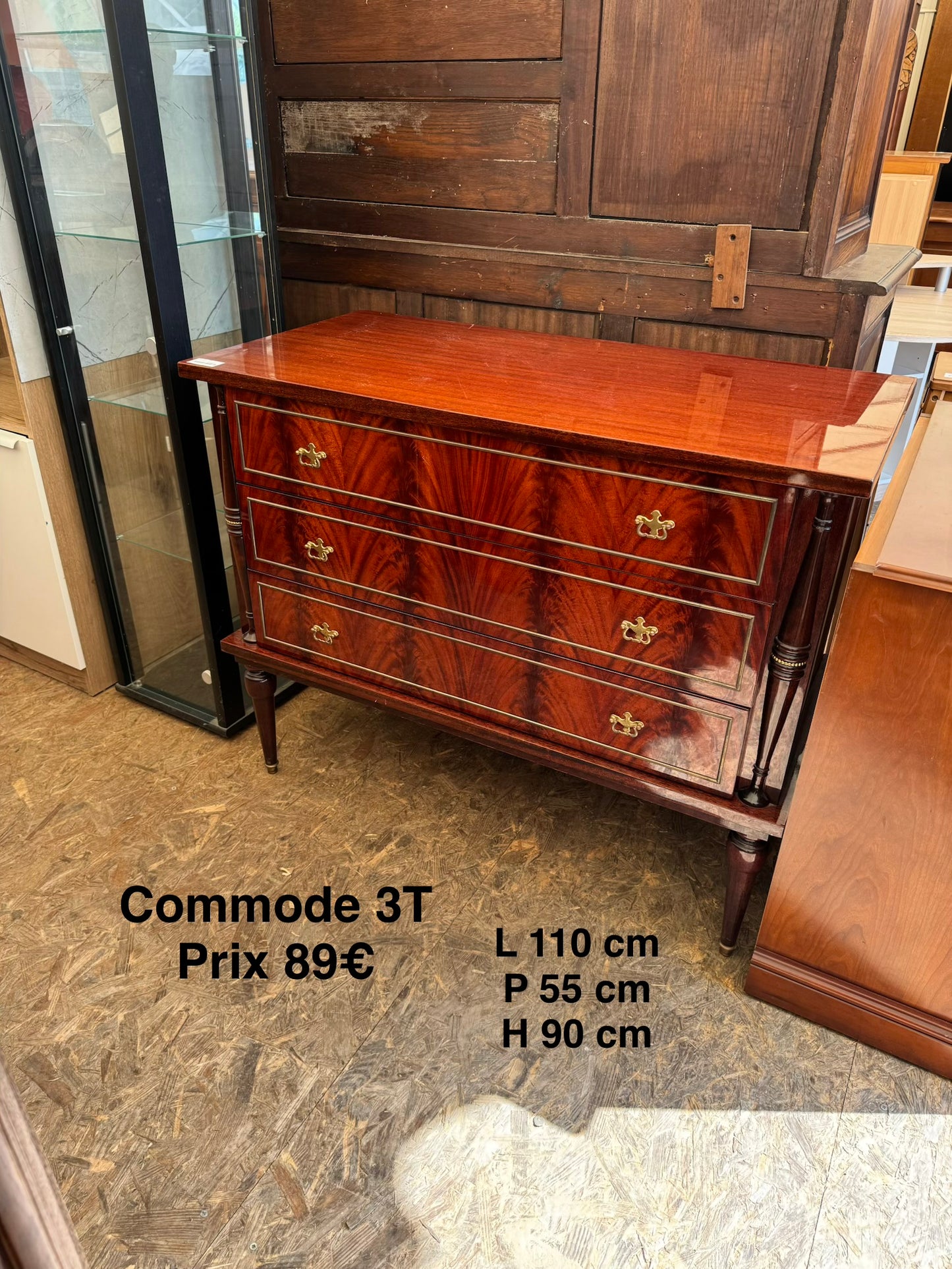 Commode 3 tiroirs 063793