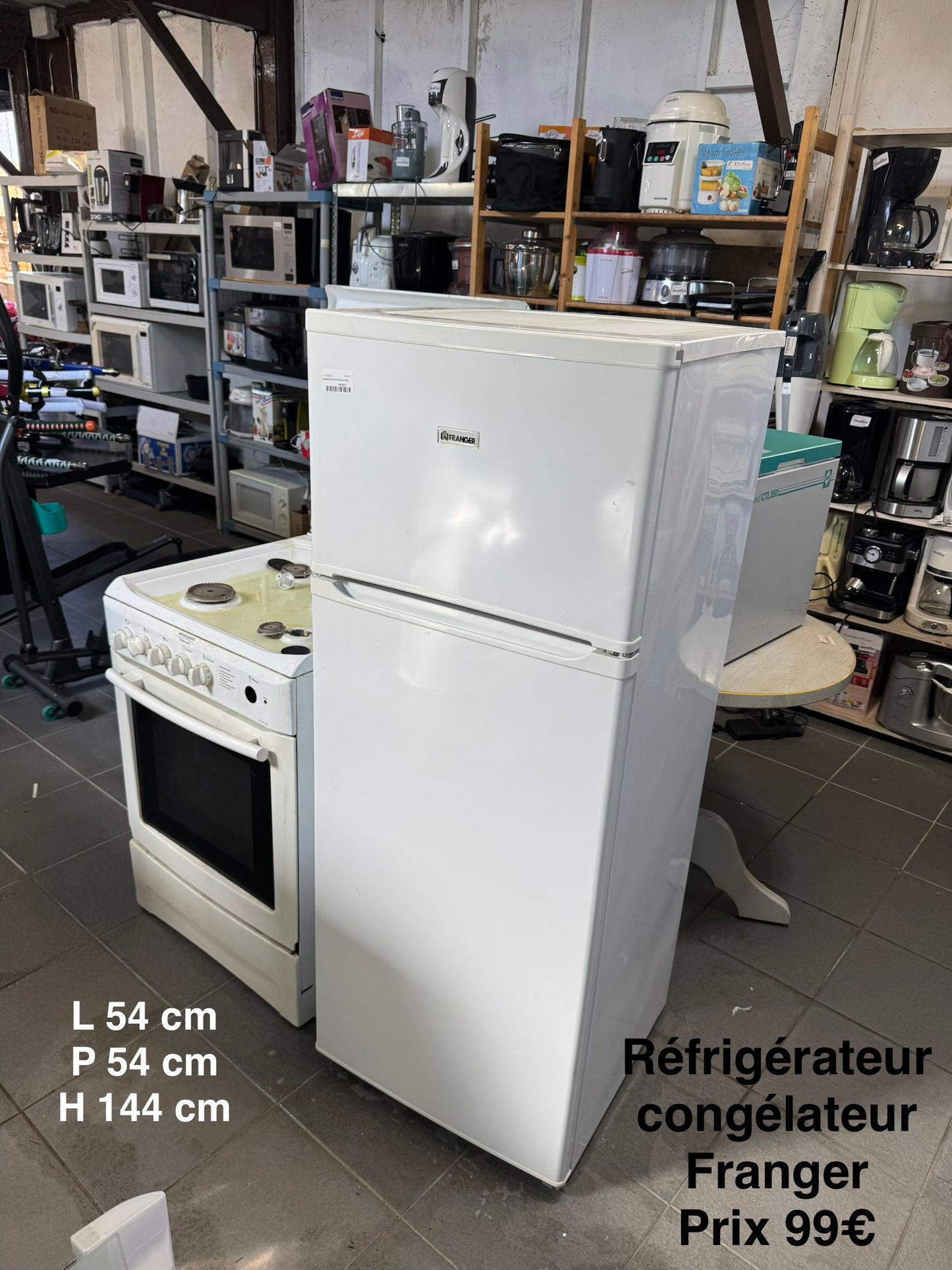 Réfrigérateur congélateur Franger 063413