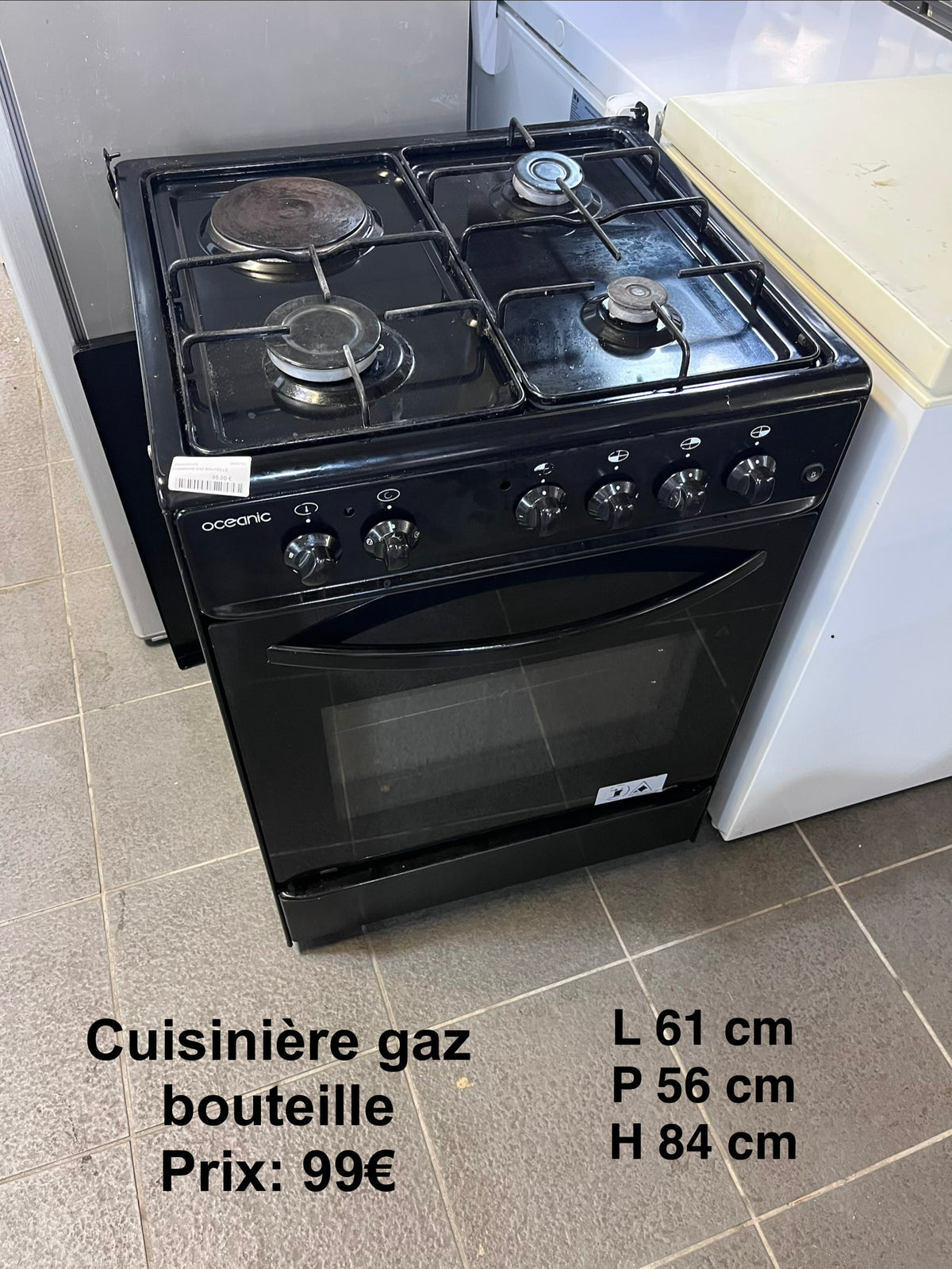 Cuisinière gaz bouteille 068731