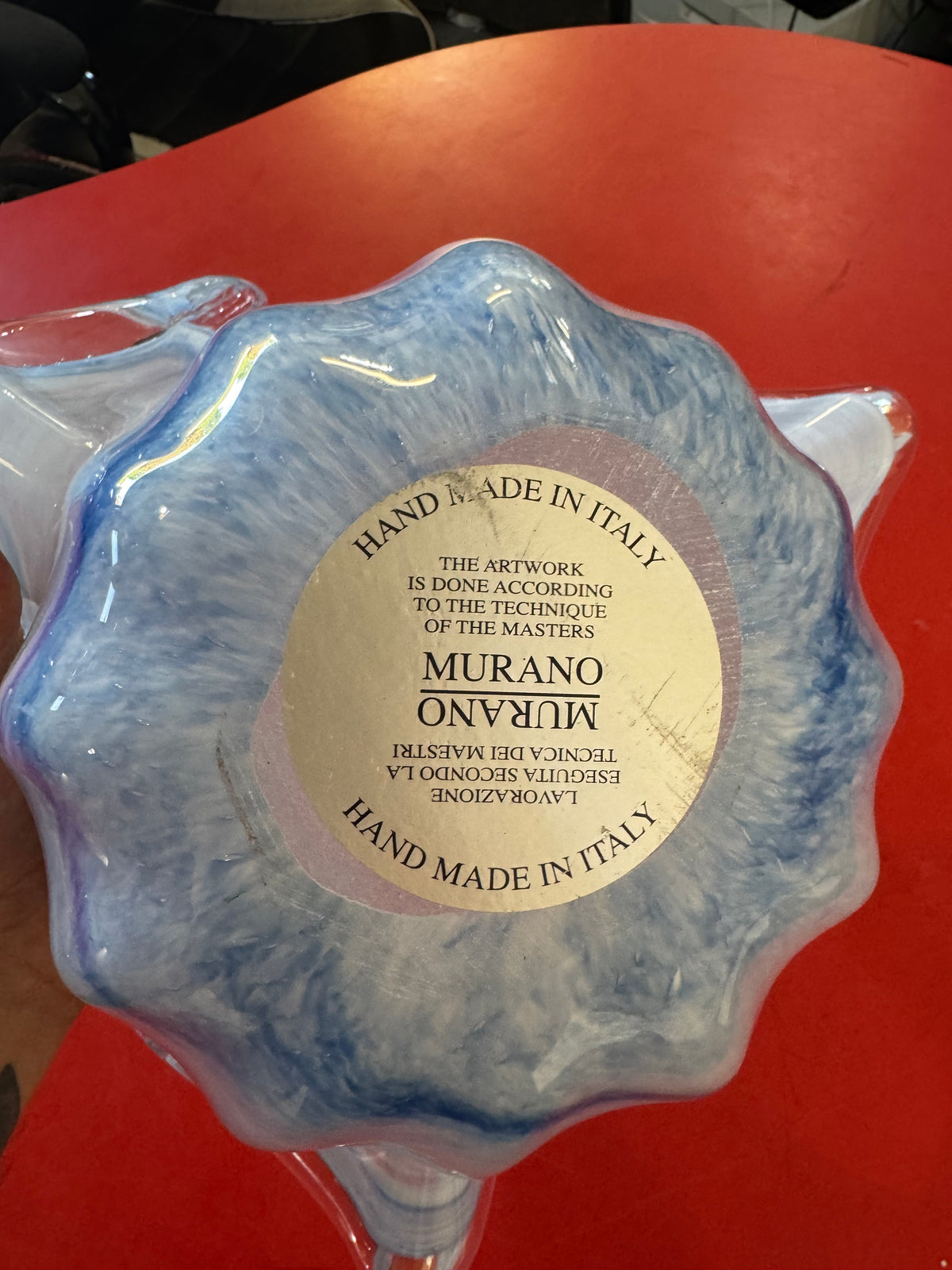 Vase cristal Murano 067799
