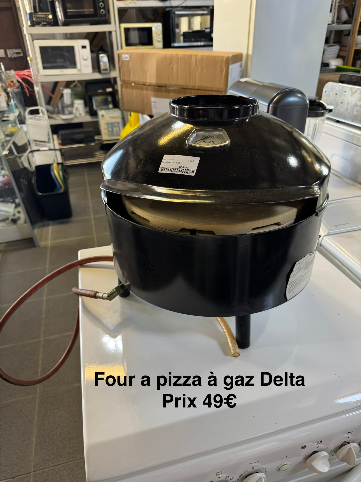 Four à pizza à gaz Delta 065953