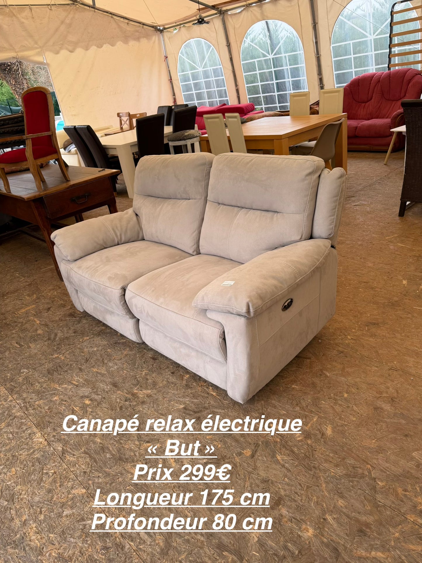 Canapé relax électrique But 066820
