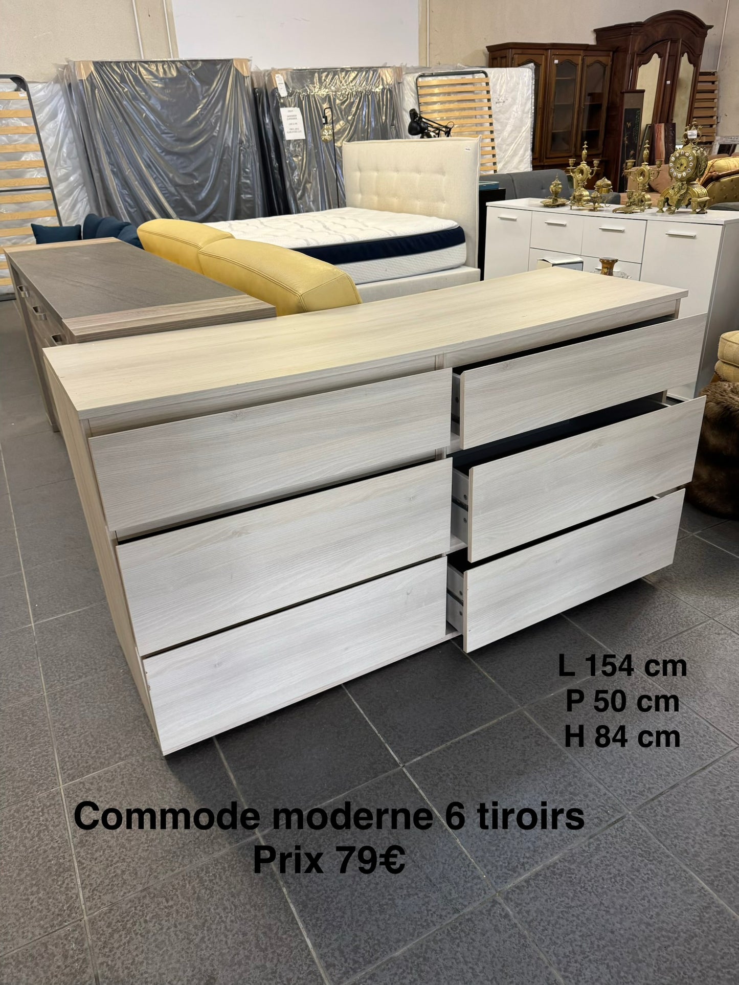 Commode 6 tiroirs 065641