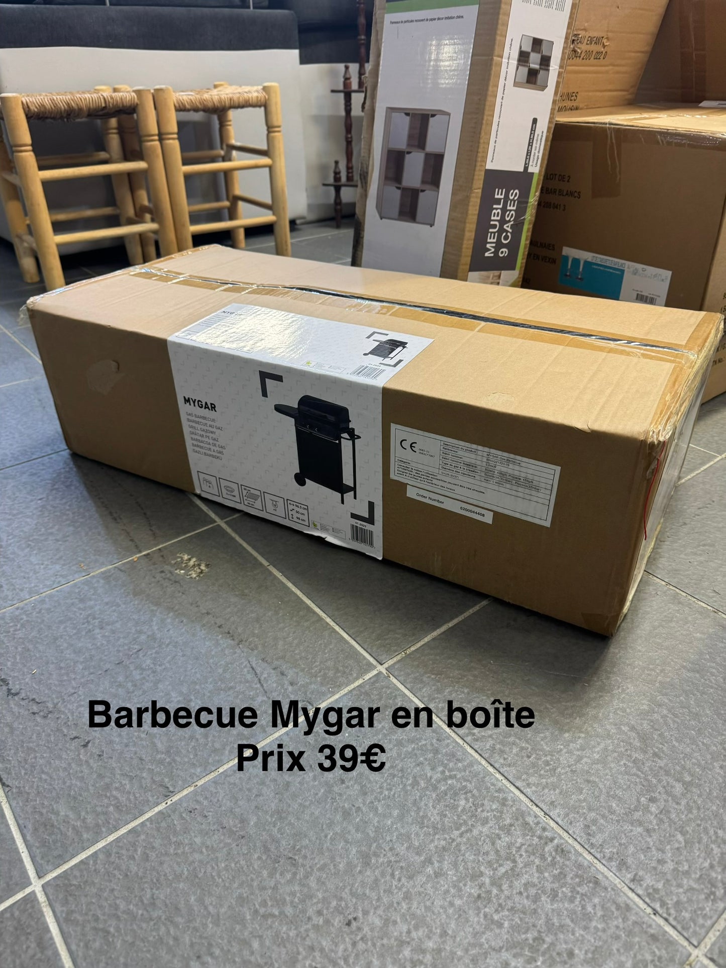 Barbecue Mygar en boîte 066857