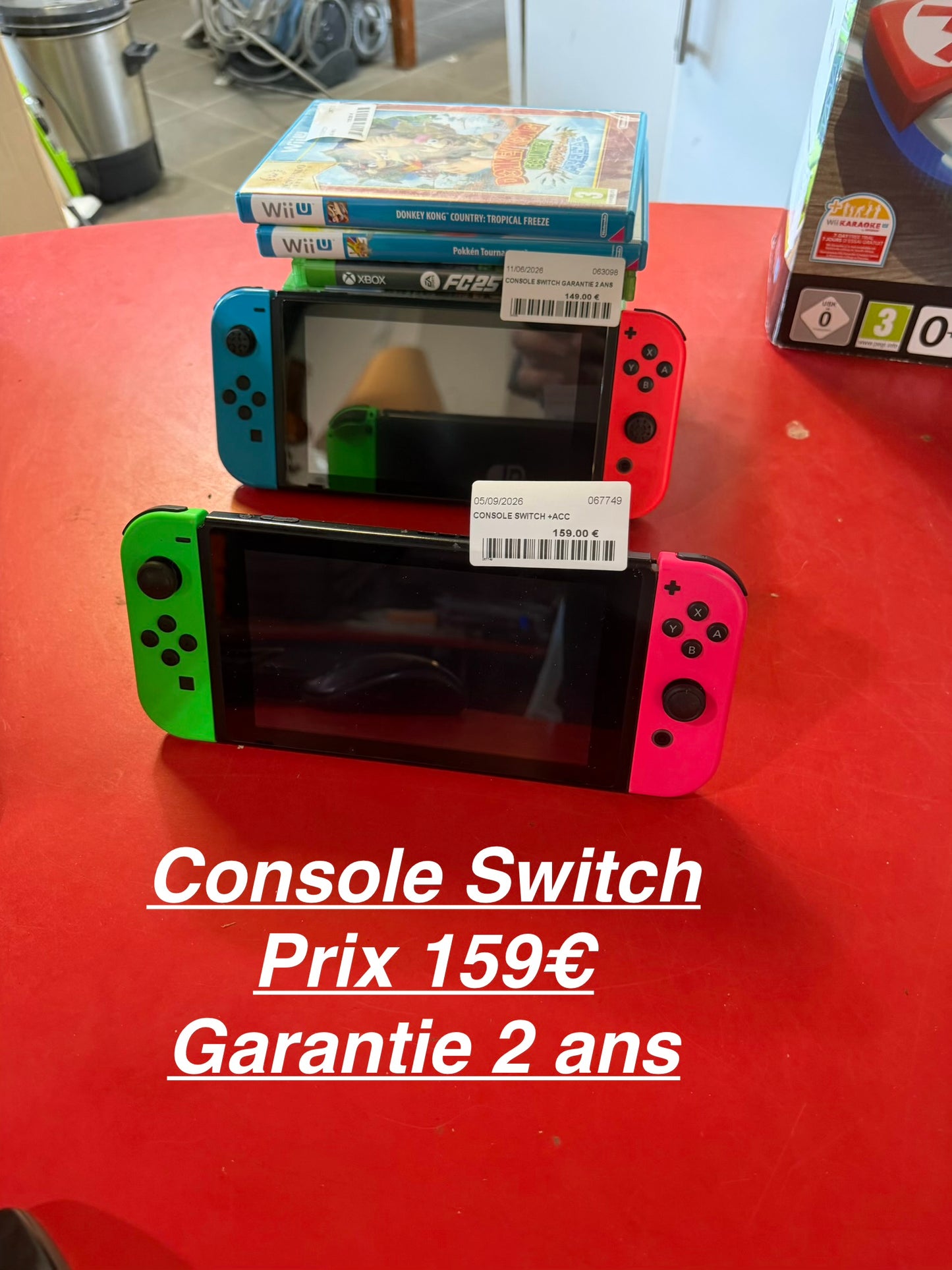 Console switch 067749