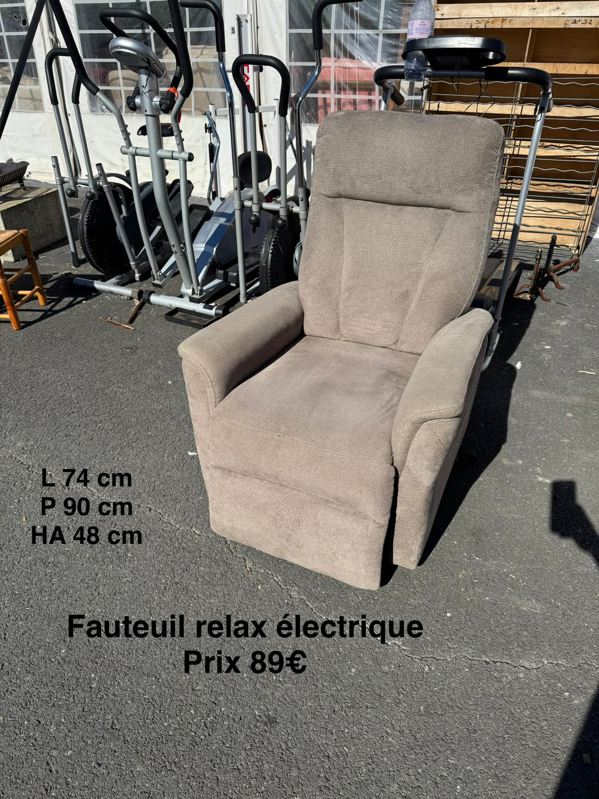 Fauteuil relax électrique 068597