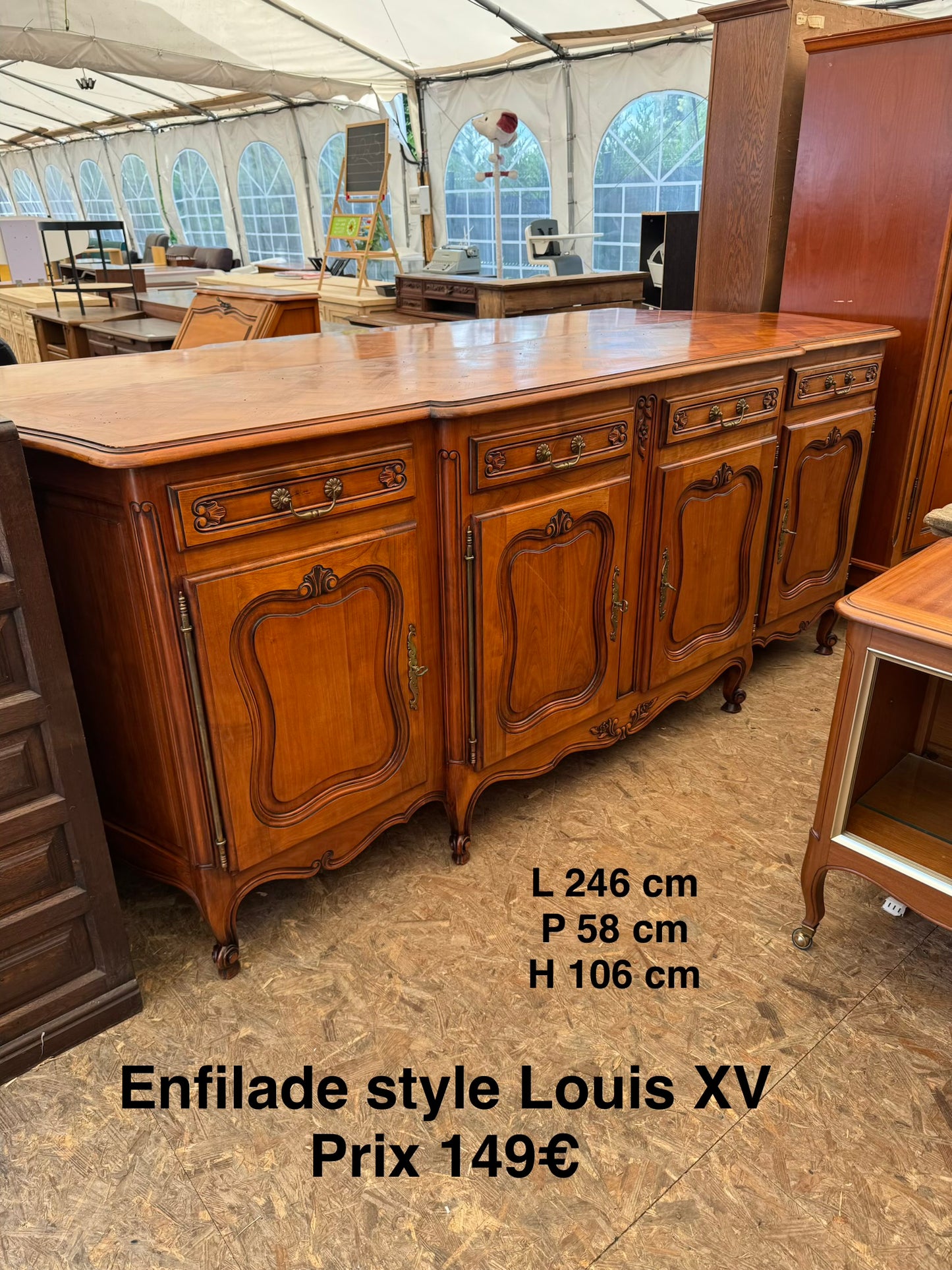 Enfilade style Louis XV 063059