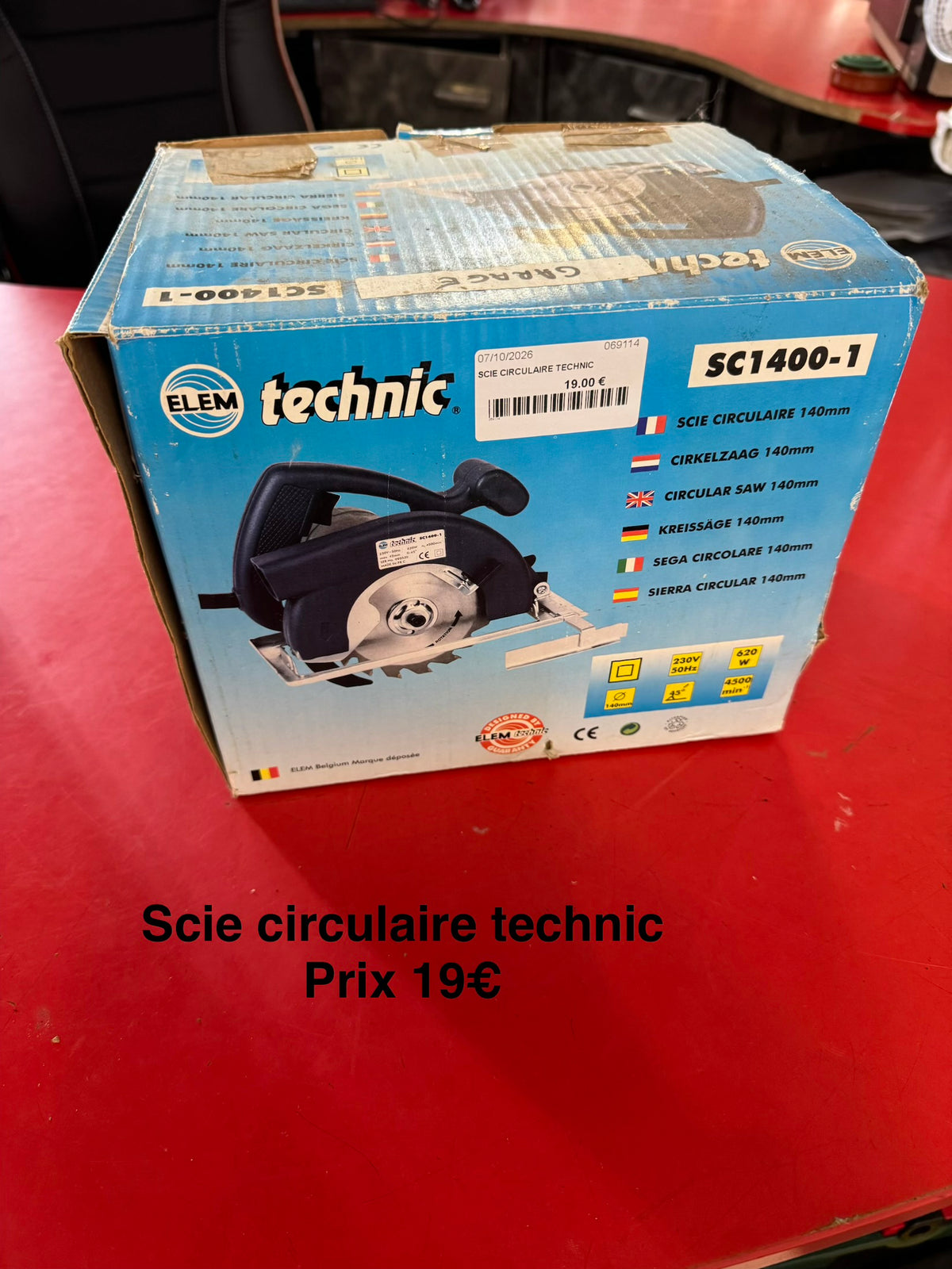Scie circulaire Technic 069114