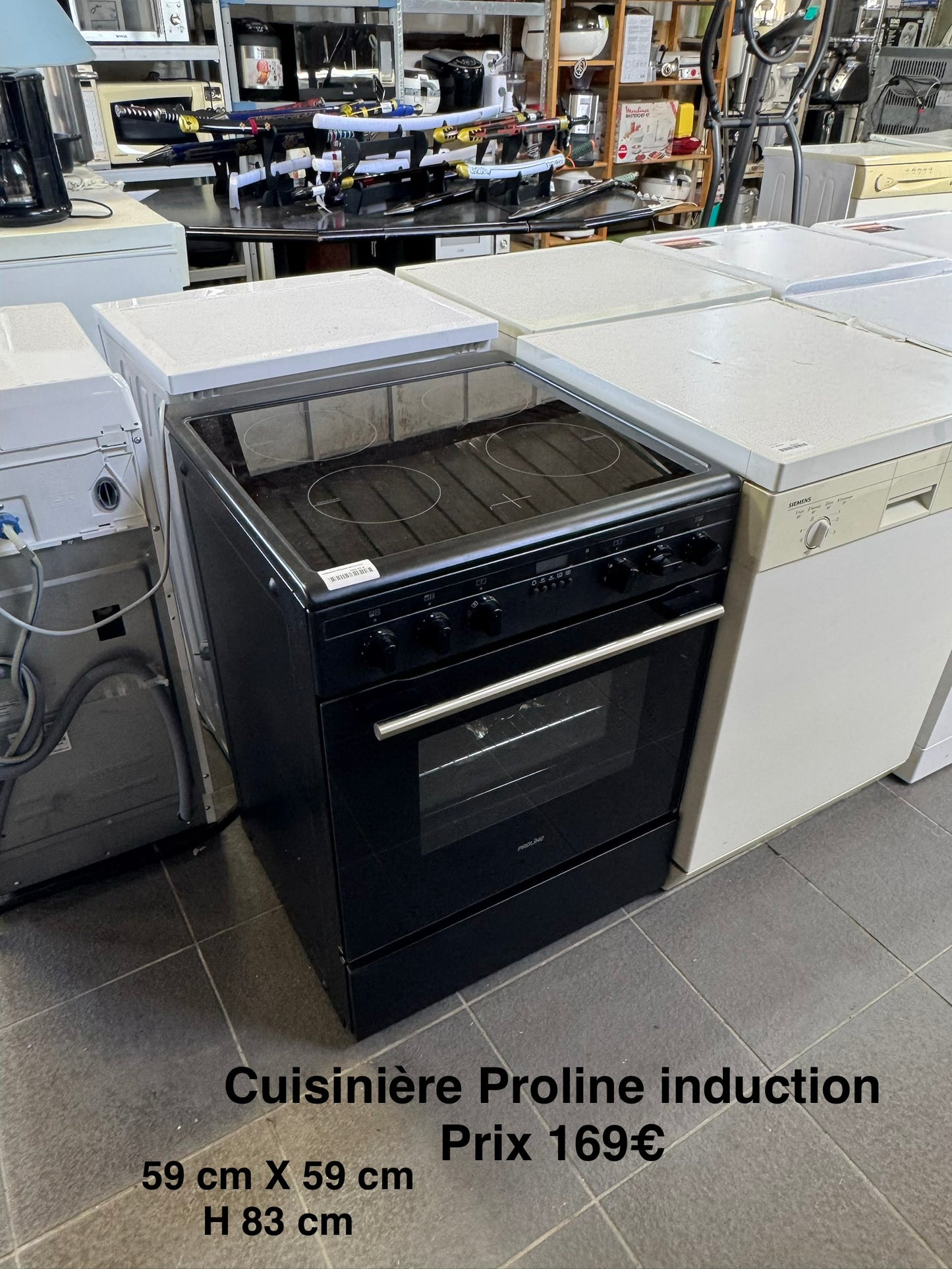 Cuisinière Proline Induction 063726
