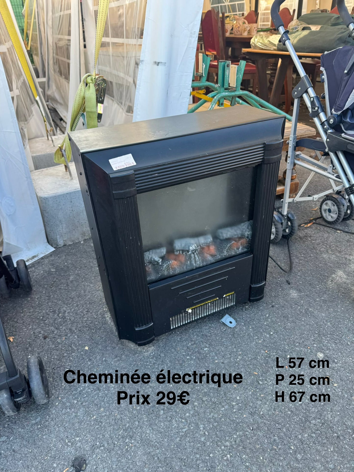 Cheminée électrique 066746