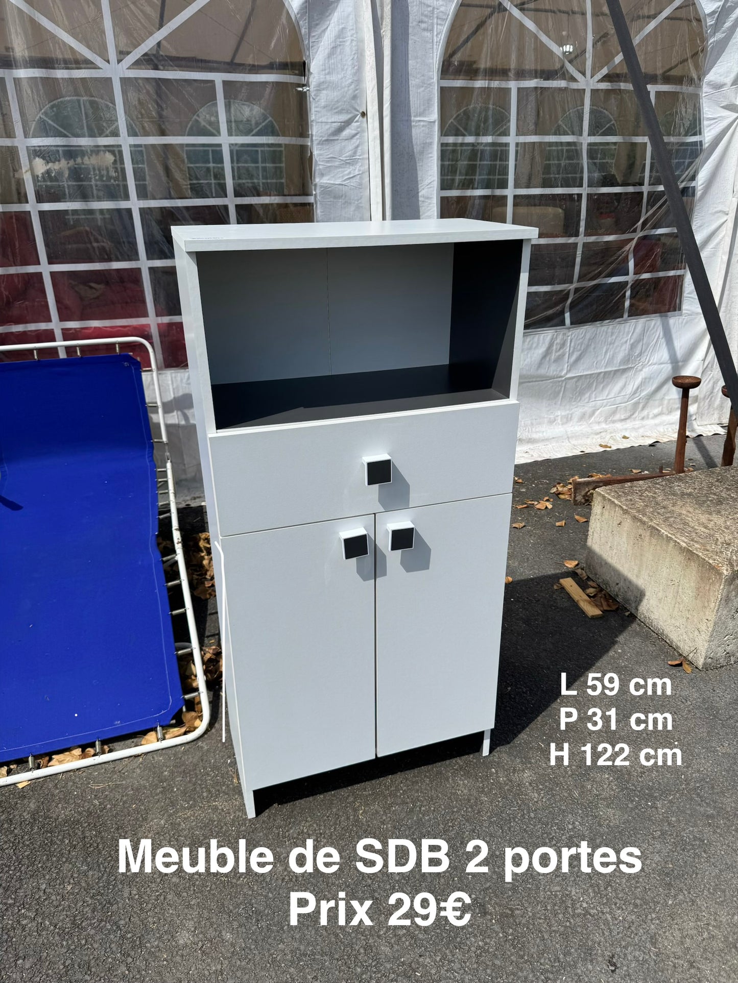 Meuble de SDB 2 portes 060349