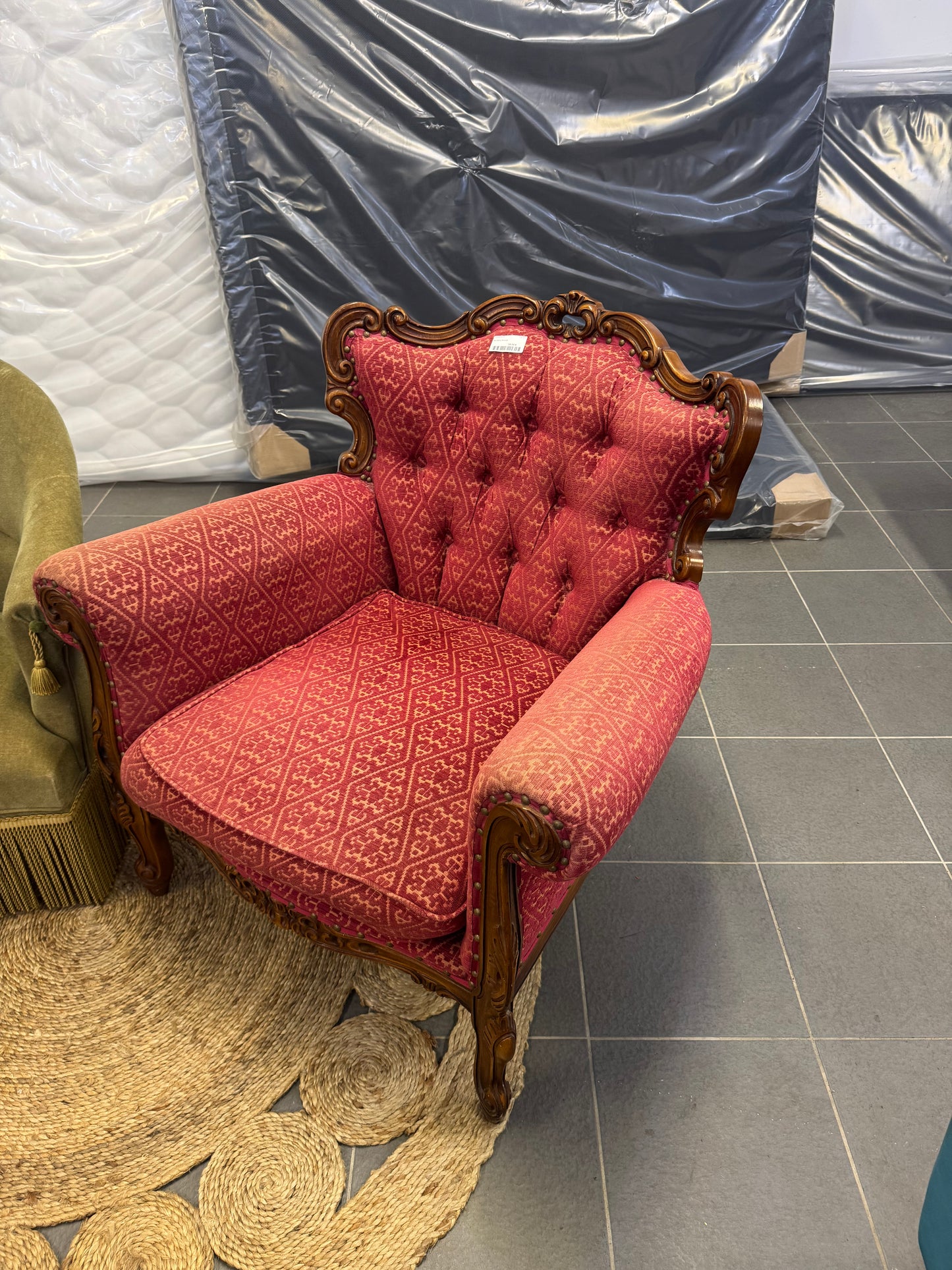 Fauteuil rouge 046494