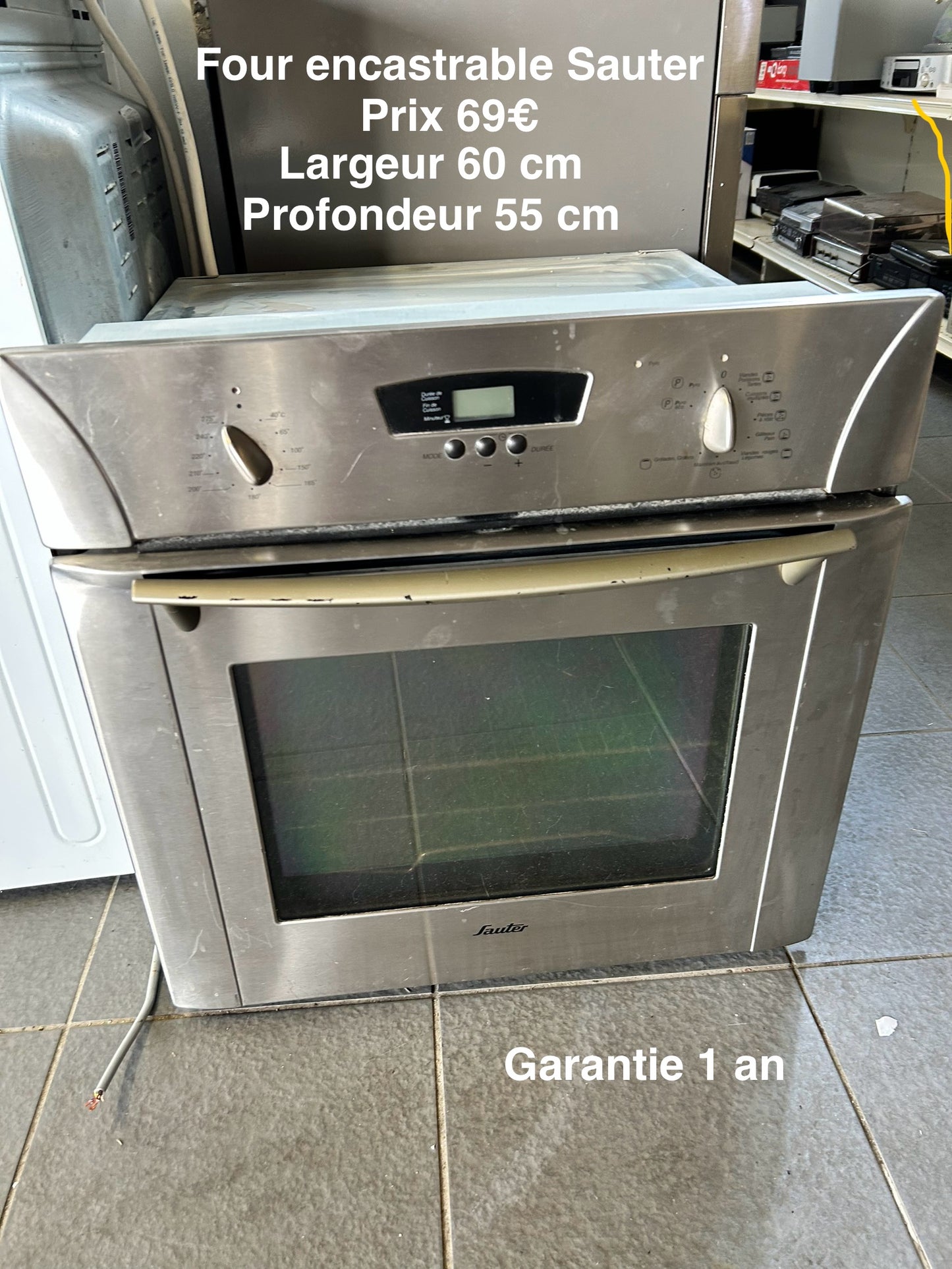 Four encastrable Sauter 047026