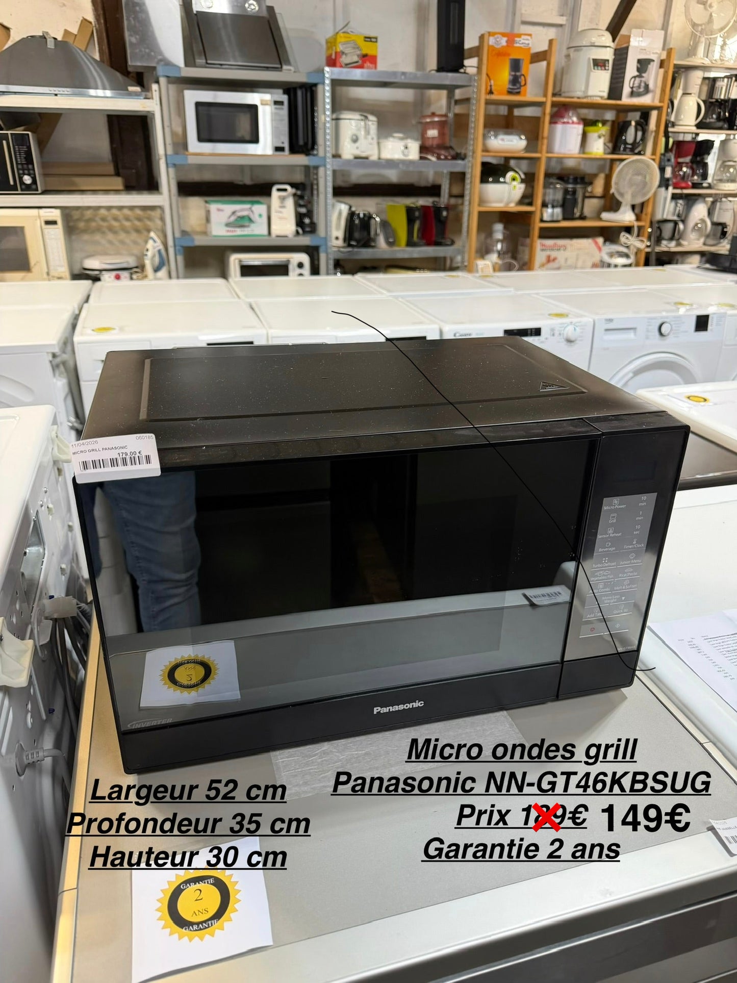 Micro ondes grill Panasonic 060185
