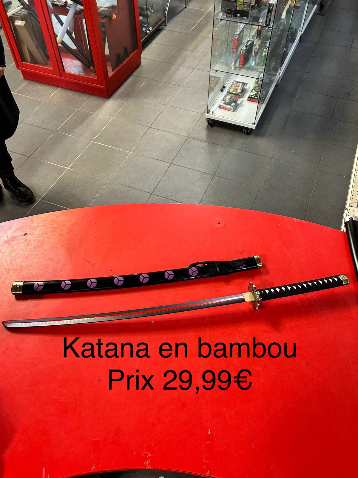 Katana en bambou One Piece Zoro