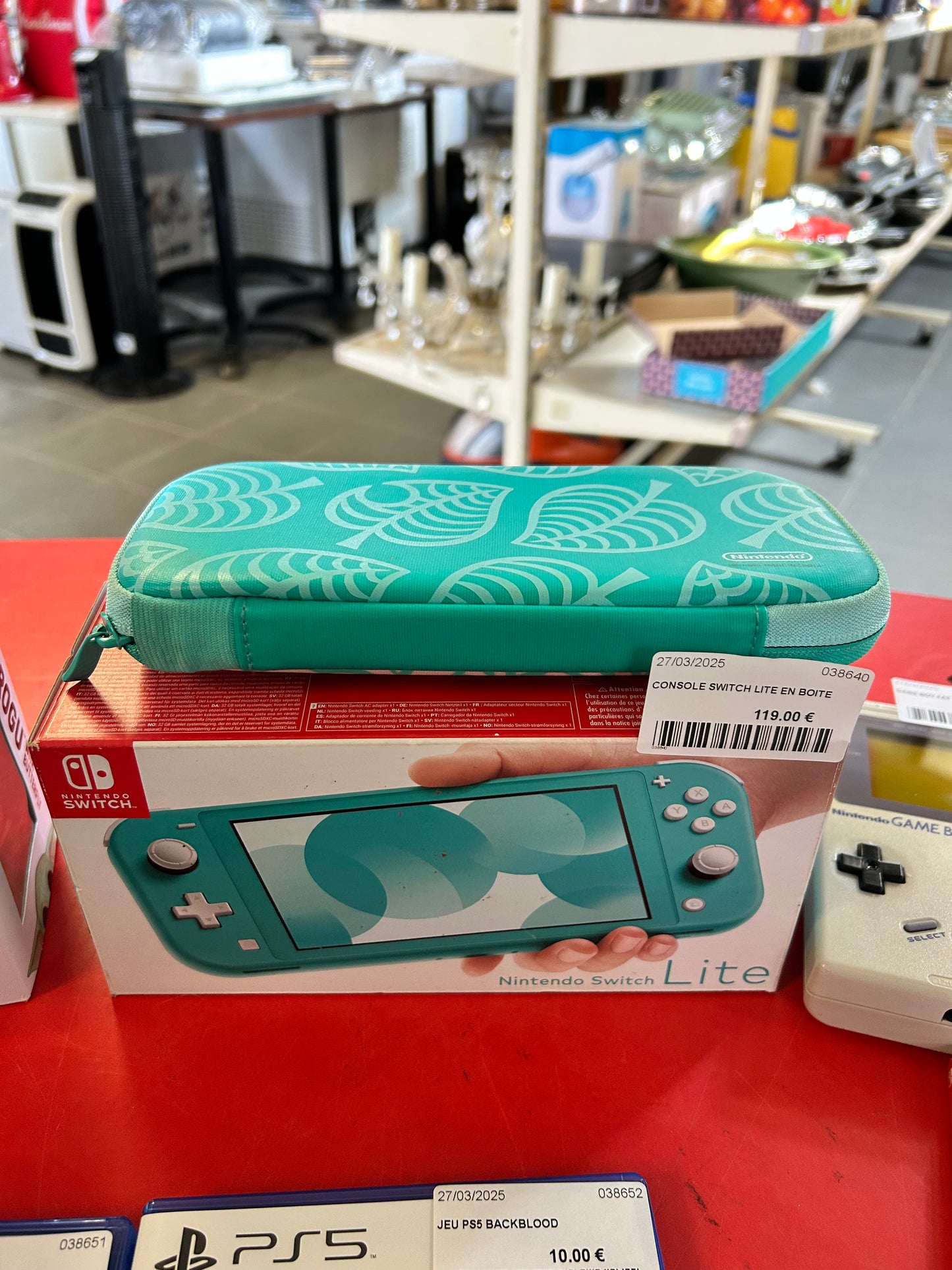 Console switch lite