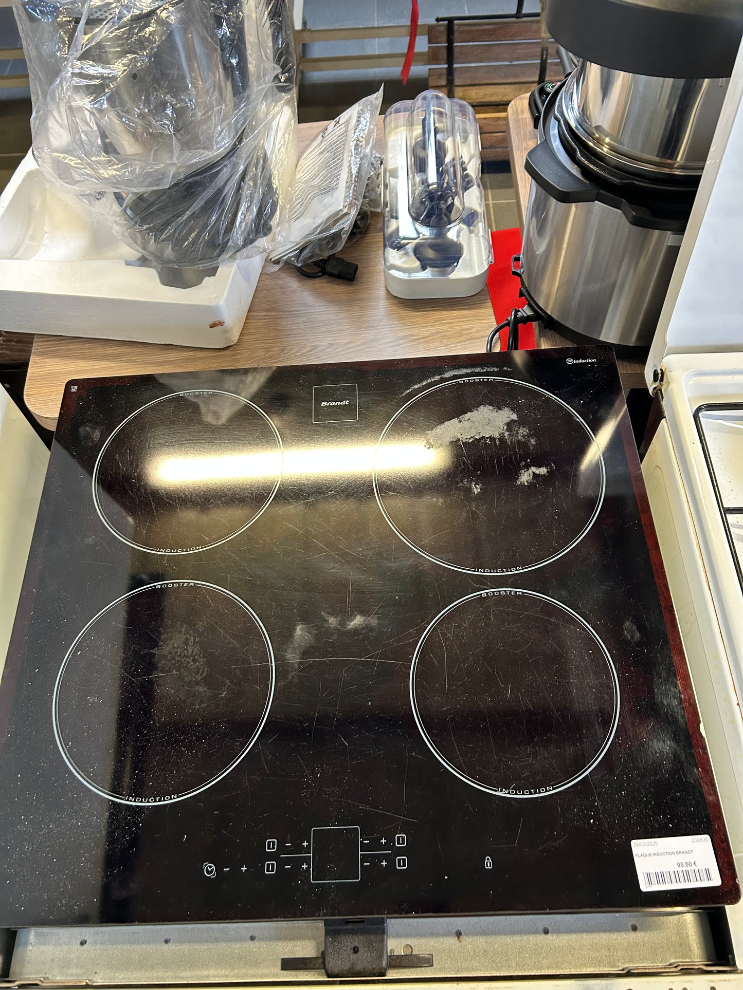 Plaque induction Brandt 038835