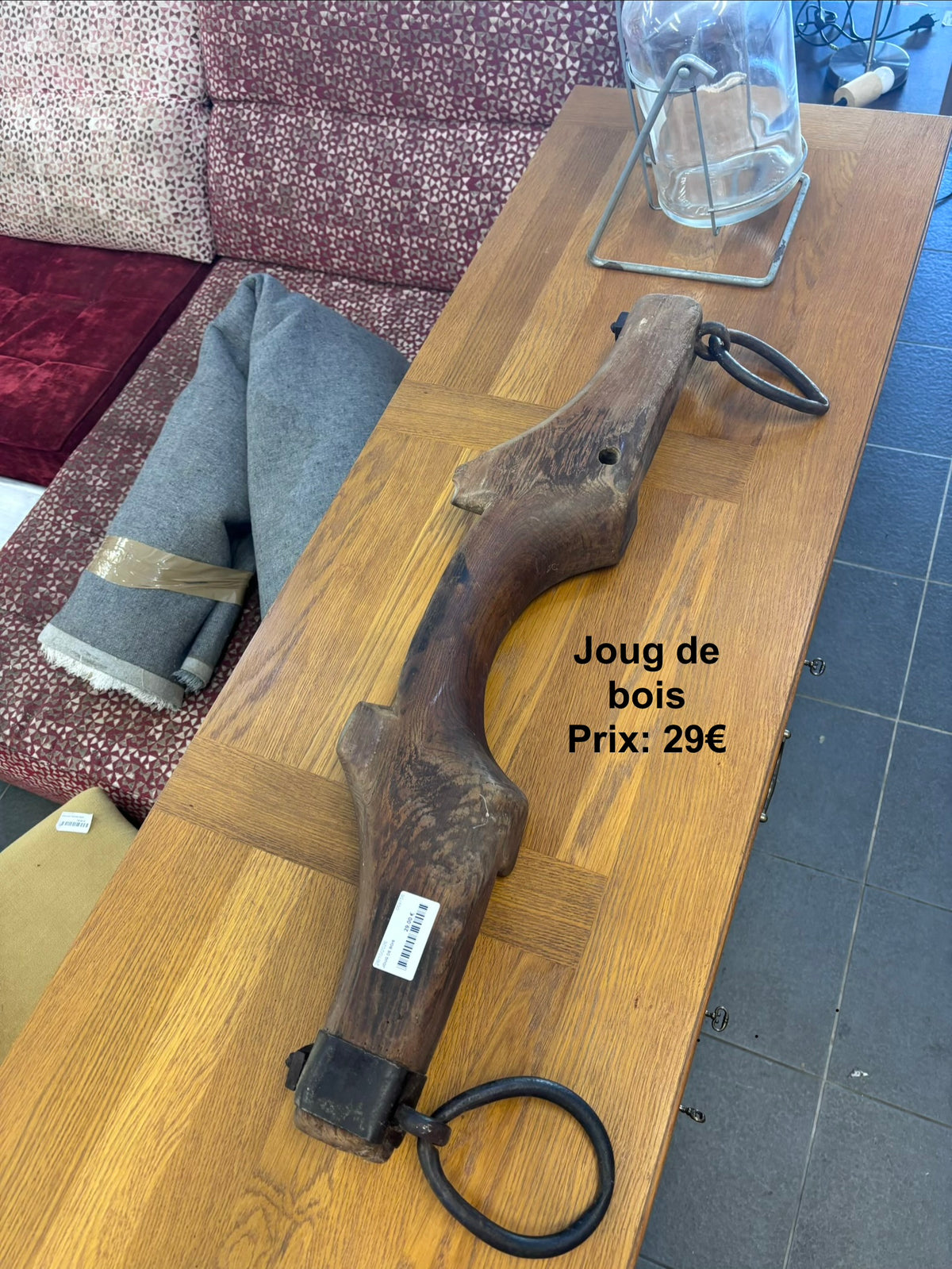 Joug de bois