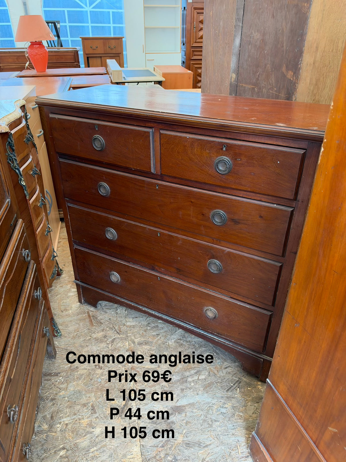 Commode anglaise 069371