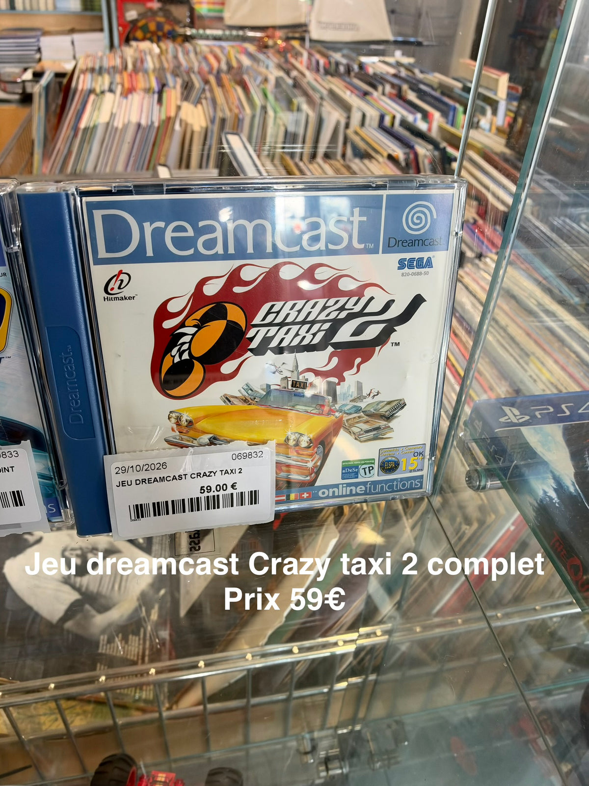 Jeu dreamcast Crazy taxi 2 069832