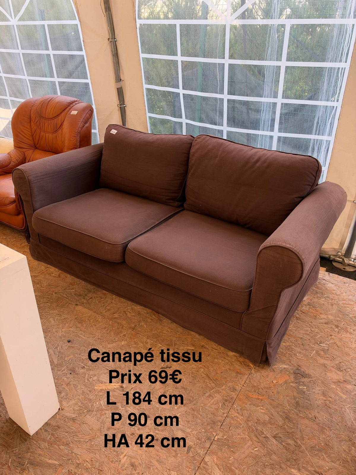 Canapé tissu 069462