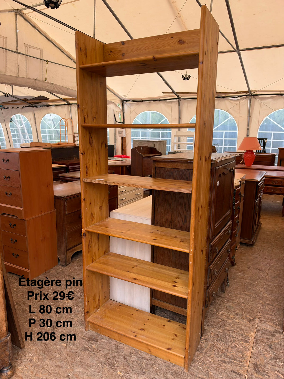 Étagère pin 069385