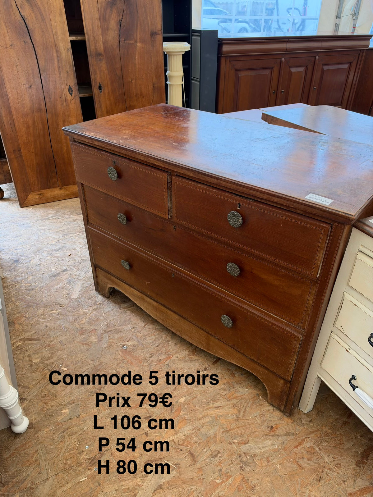 Commode 5 tiroirs 069398