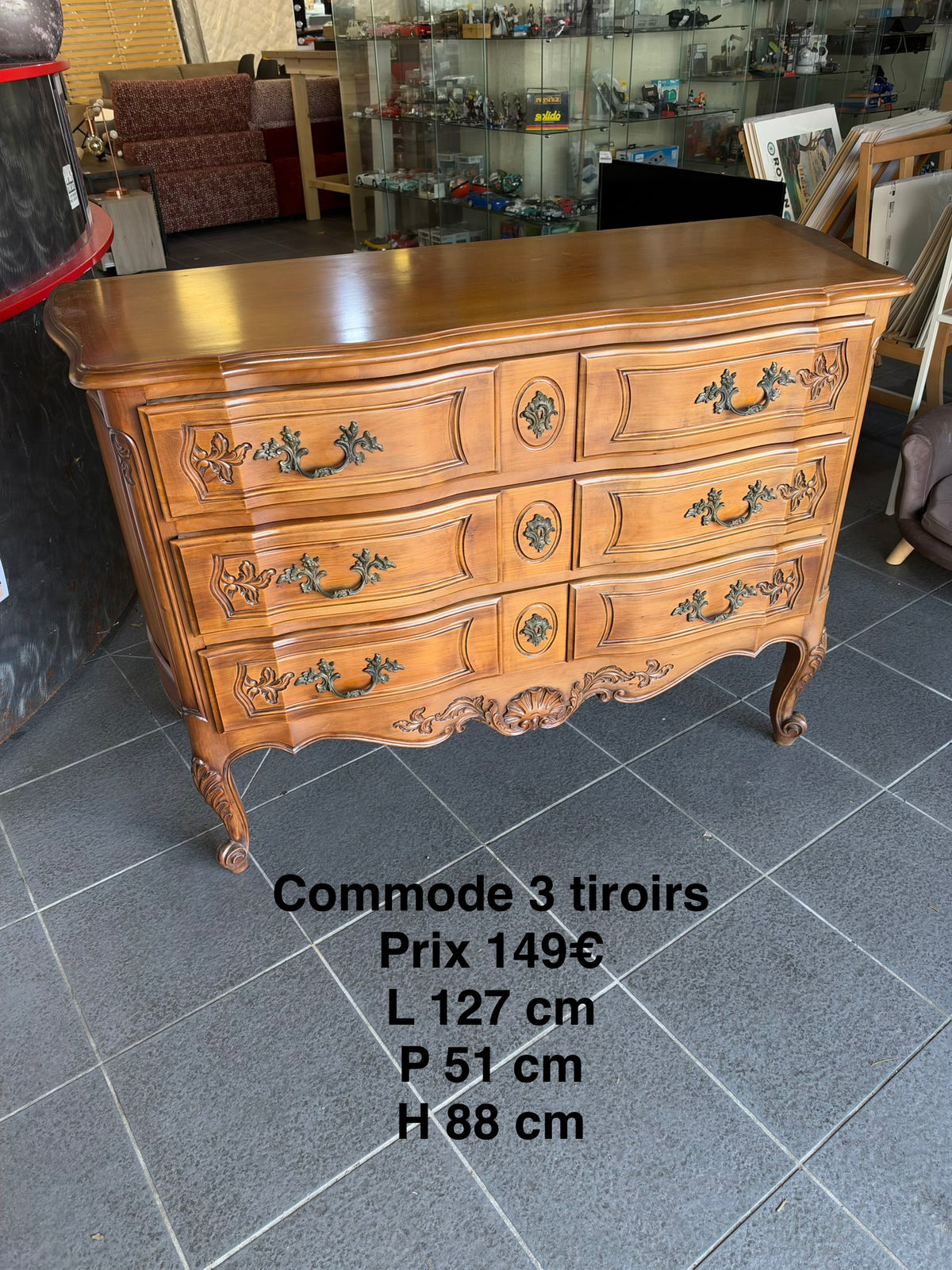 Commode 3 tiroirs 069721