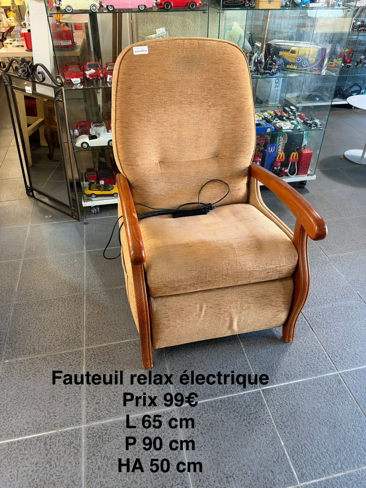 Fauteuil relax électrique