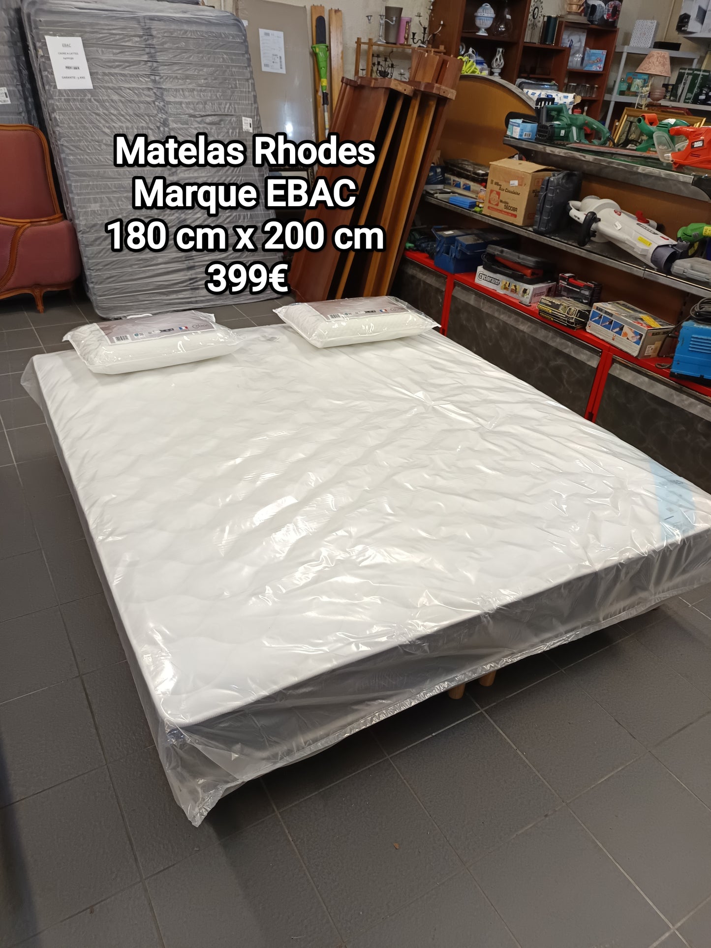Matelas Modèle Rhodes Ebac