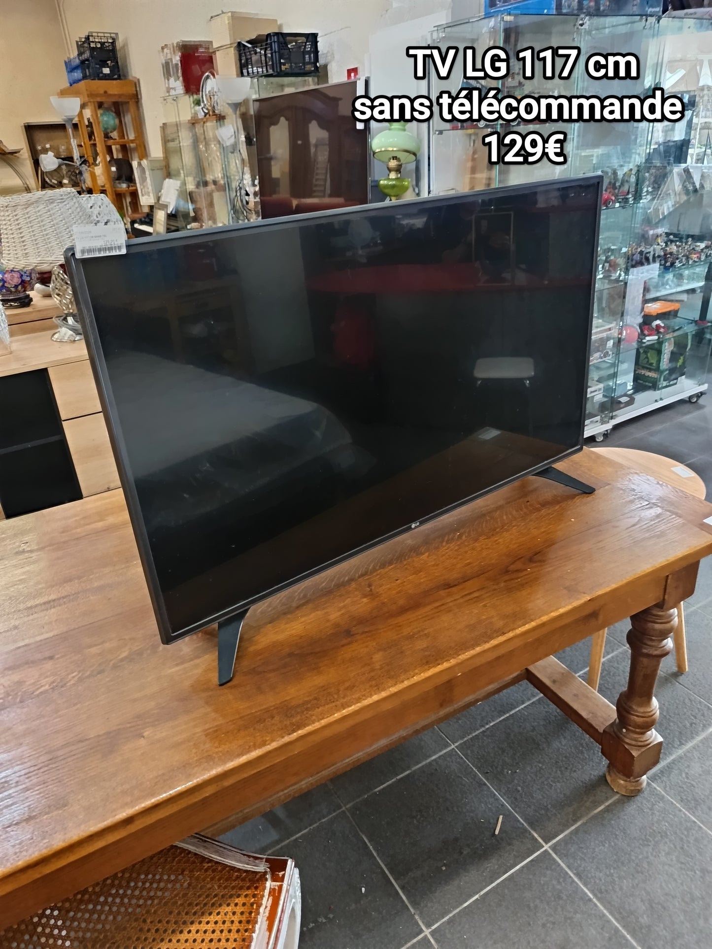 TV LG 117 cm sans tel 067402