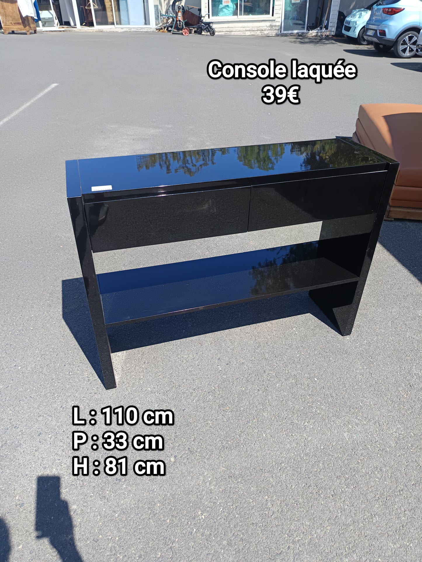Console laquée 067079