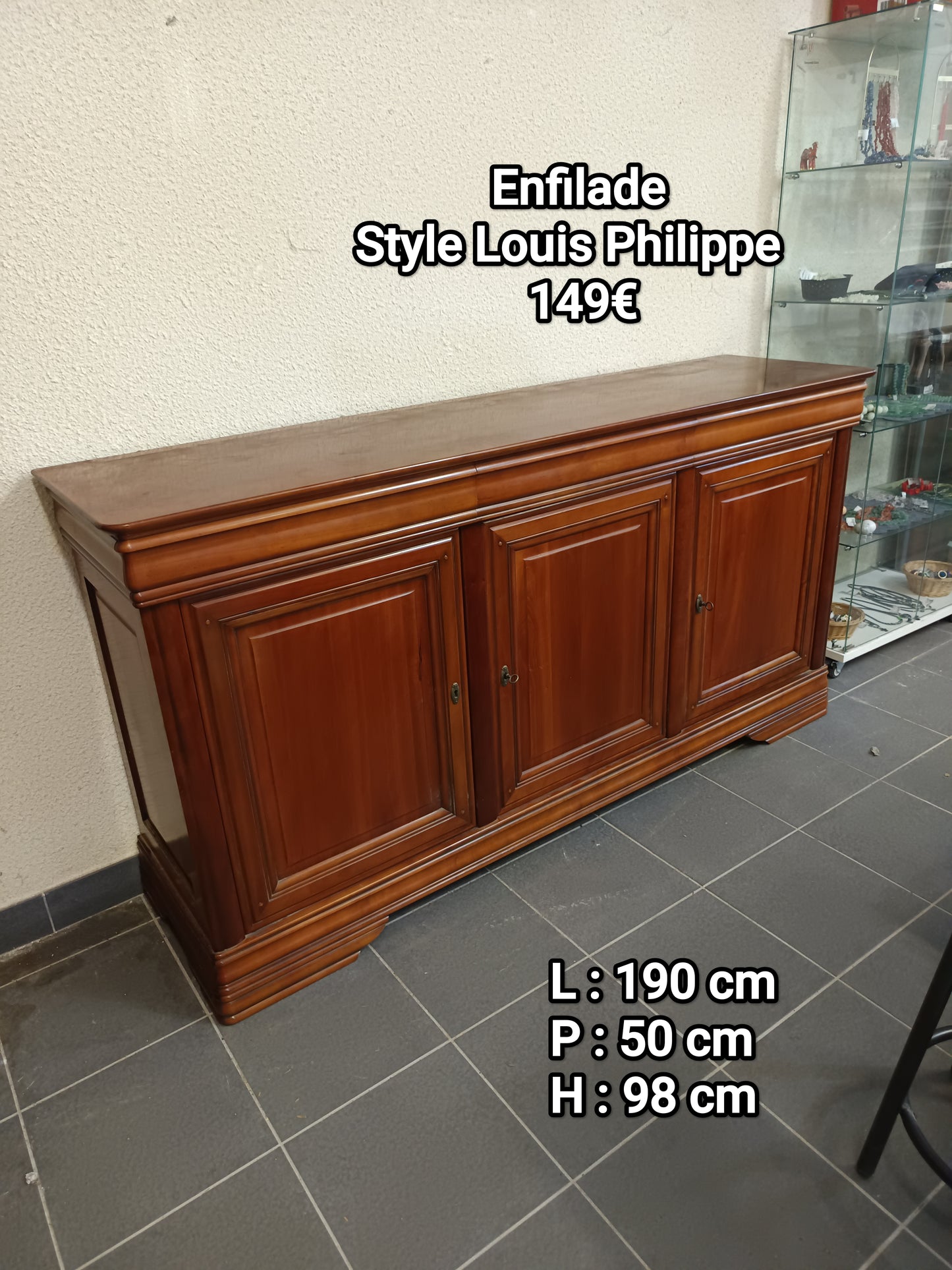 Enfilade style Louis Philippe 063886