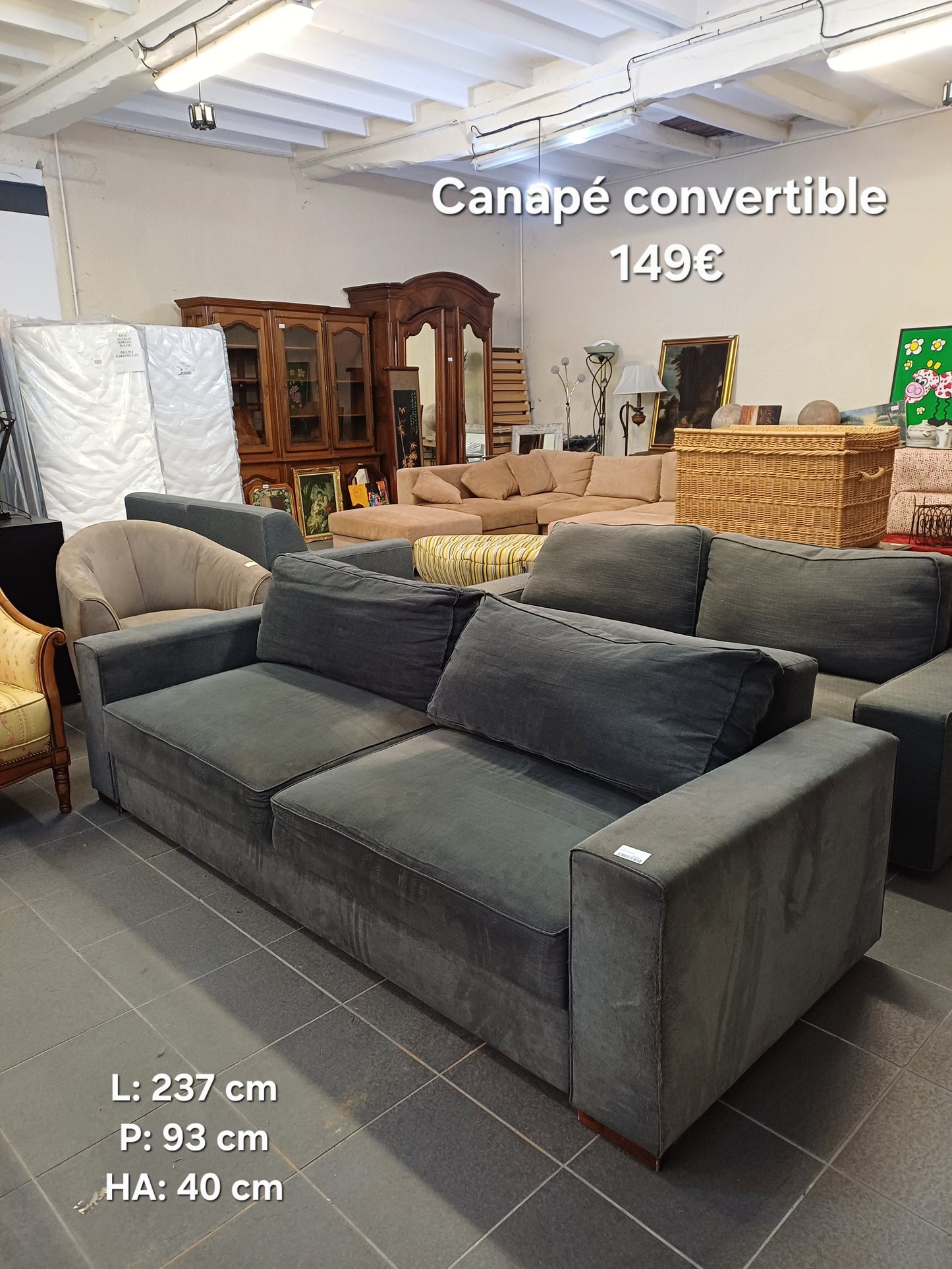 Canapé convertible 065471