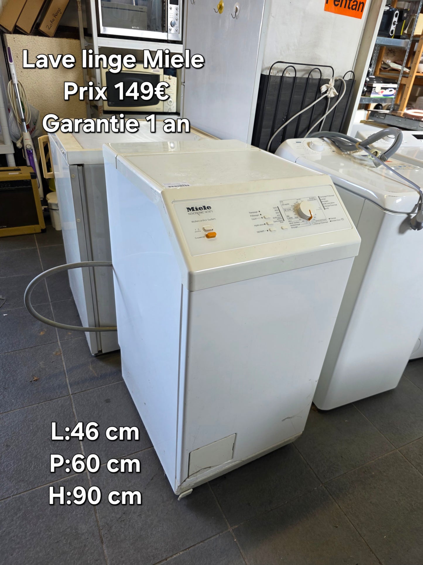 Lave linge Miele 049497