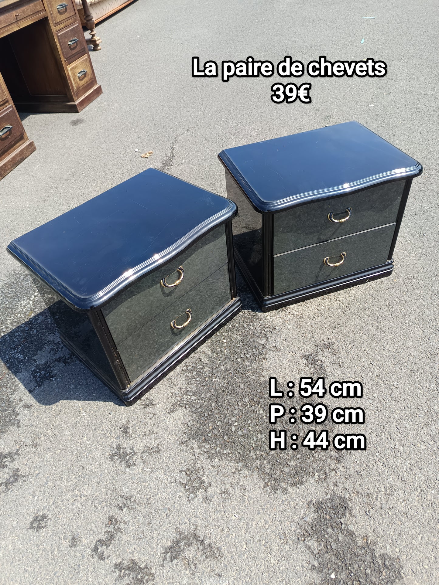 La paire de chevets 063932