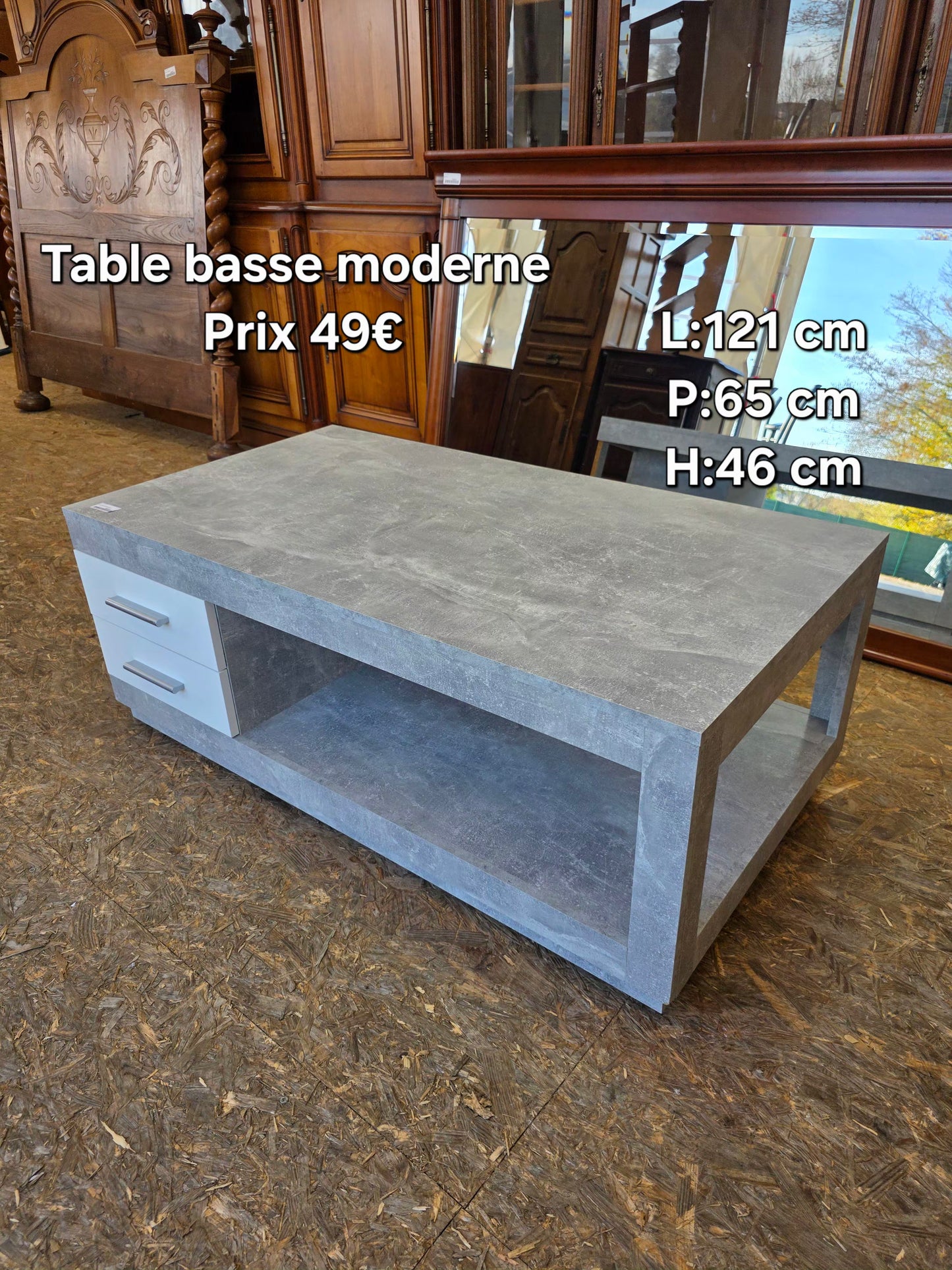 Table basse moderne 051862