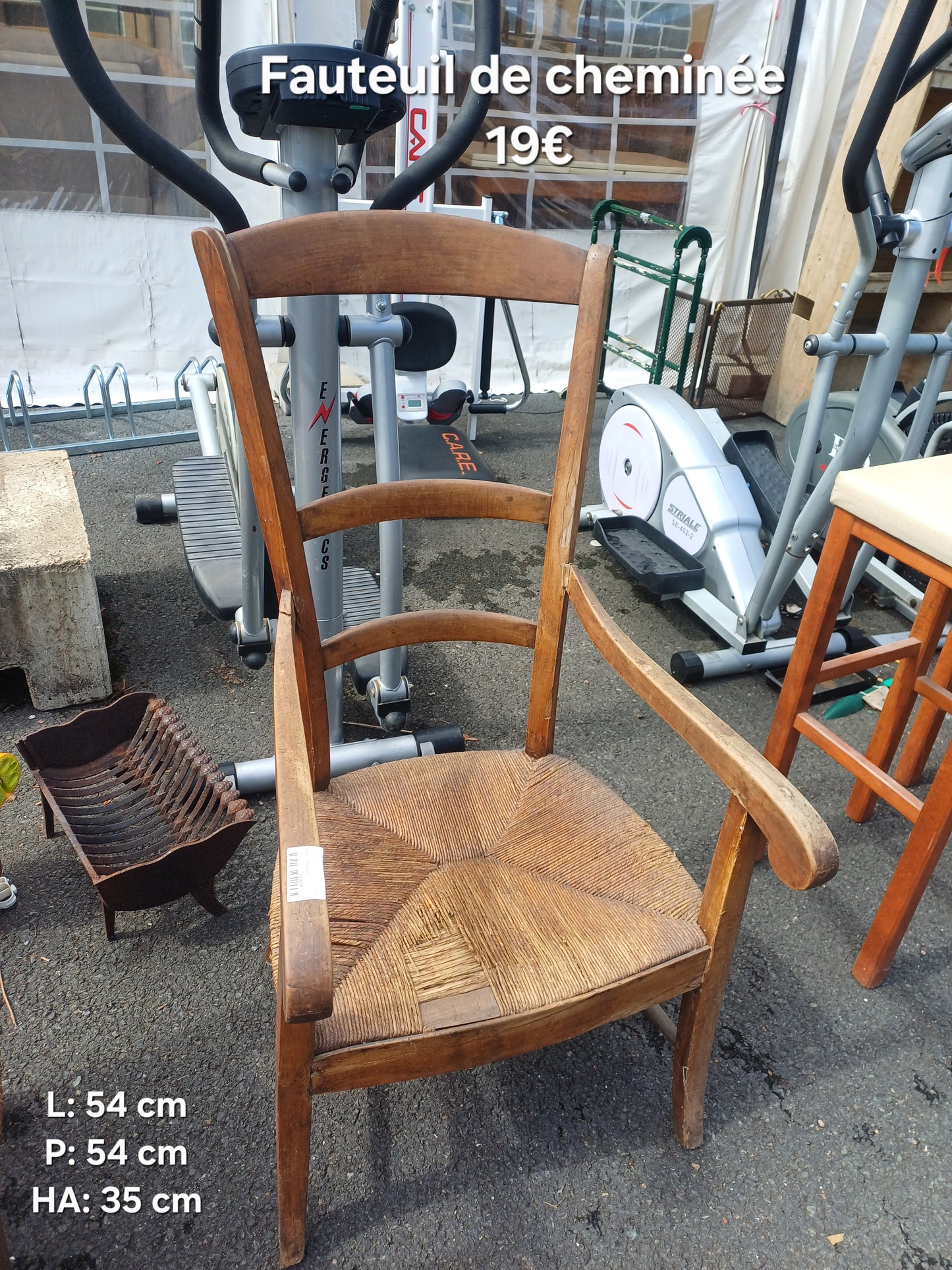 Fauteuil de cheminée 067168